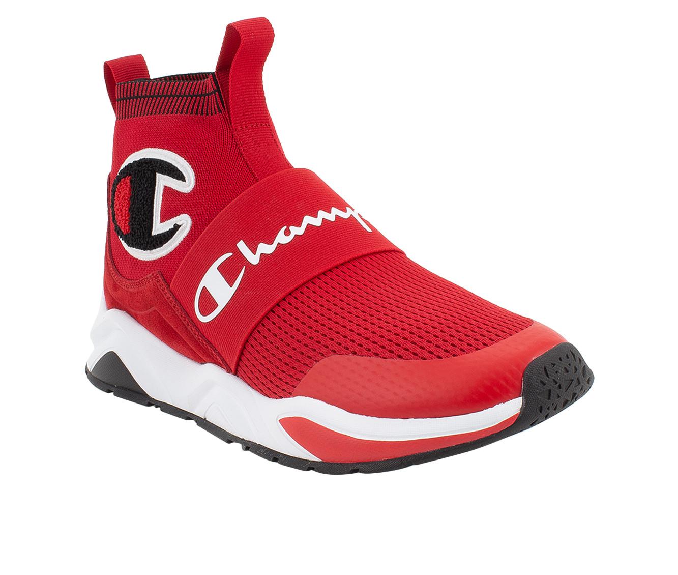 Men's Champion Rally Pro High-Top Slip On Sneakers