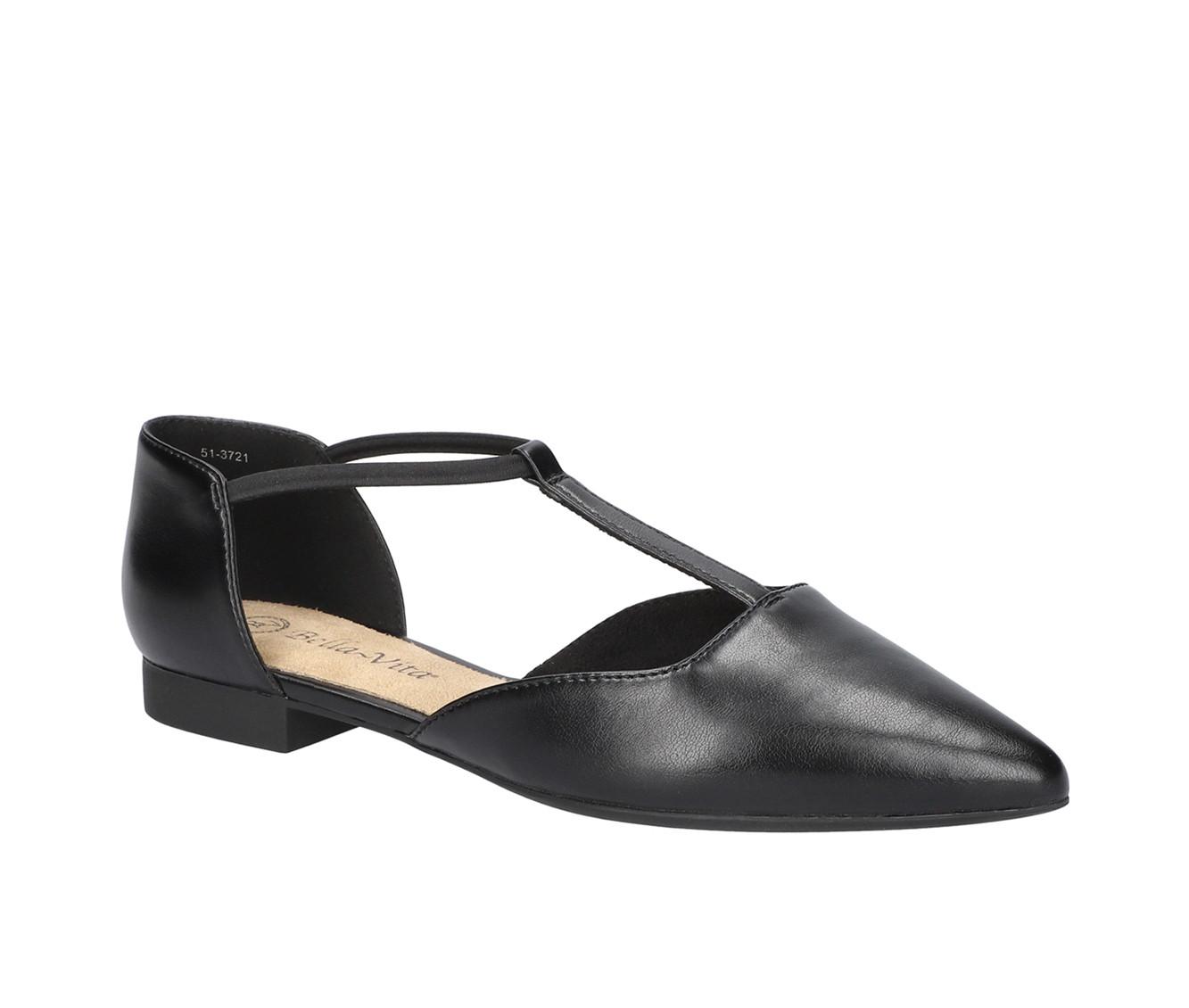 Women's Bella Vita Darby T-Strap Flats