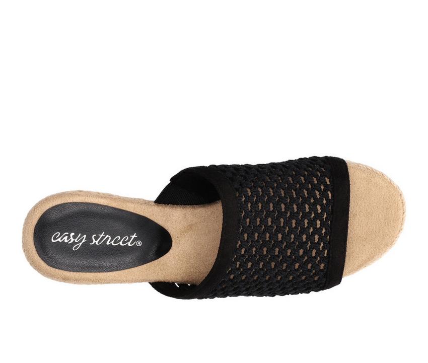 Women's Easy Street Jubilee Espadrille Wedge Sandals