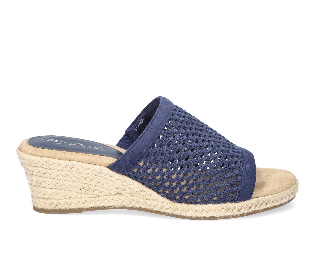 Women's Easy Street Jubilee Espadrille Wedge Sandals