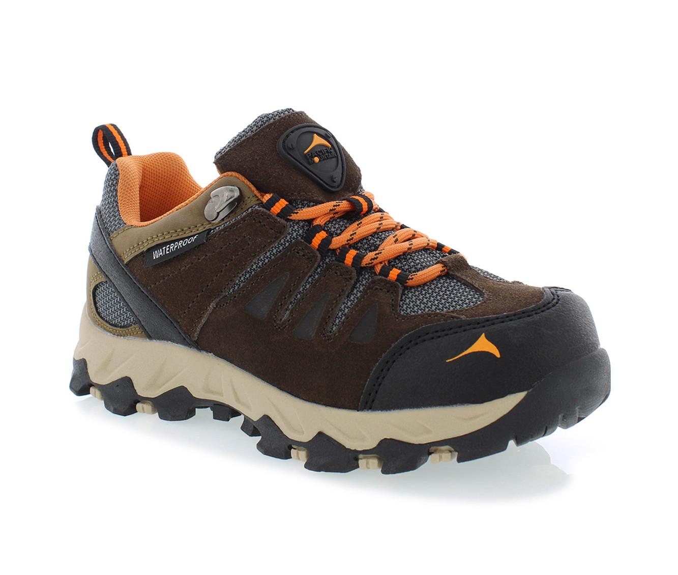 Boys' Pacific Mountain Big Kid Boulder Low Waterproof Hiking Shoes