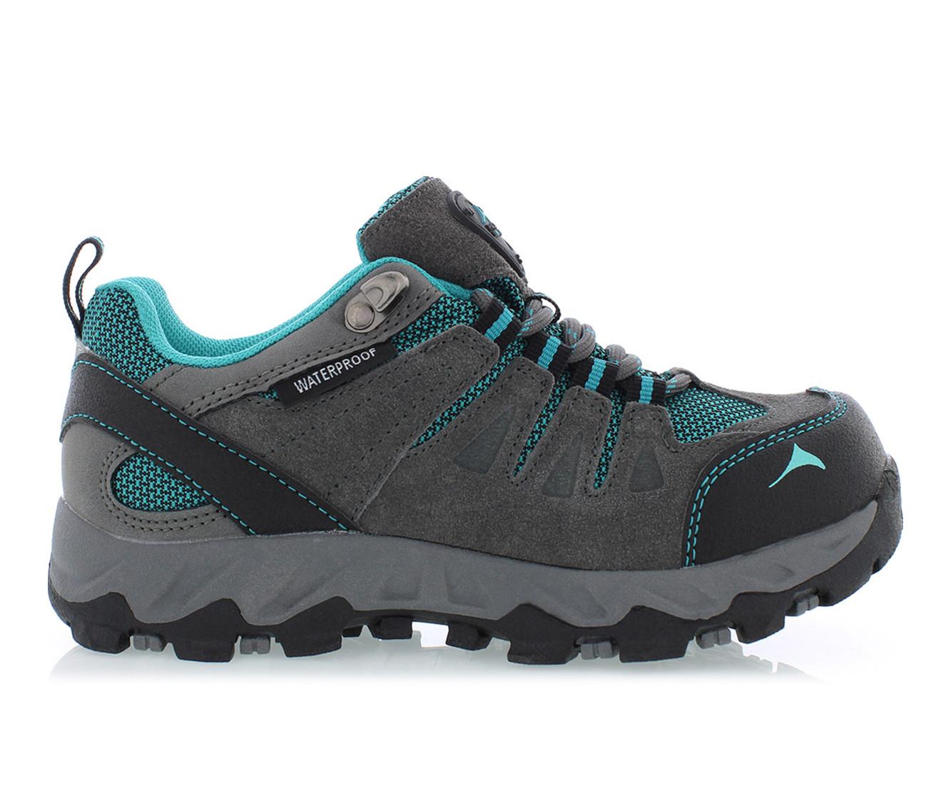 Boys' Pacific Mountain Big Kid Boulder Low Waterproof Hiking Shoes