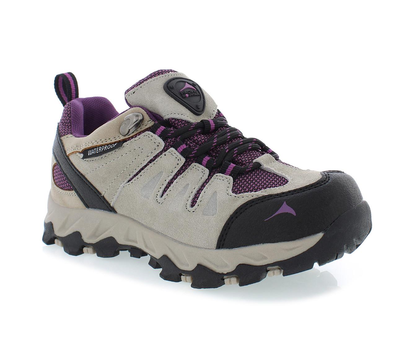 Boys' Pacific Mountain Big Kid Boulder Low Waterproof Hiking Shoes