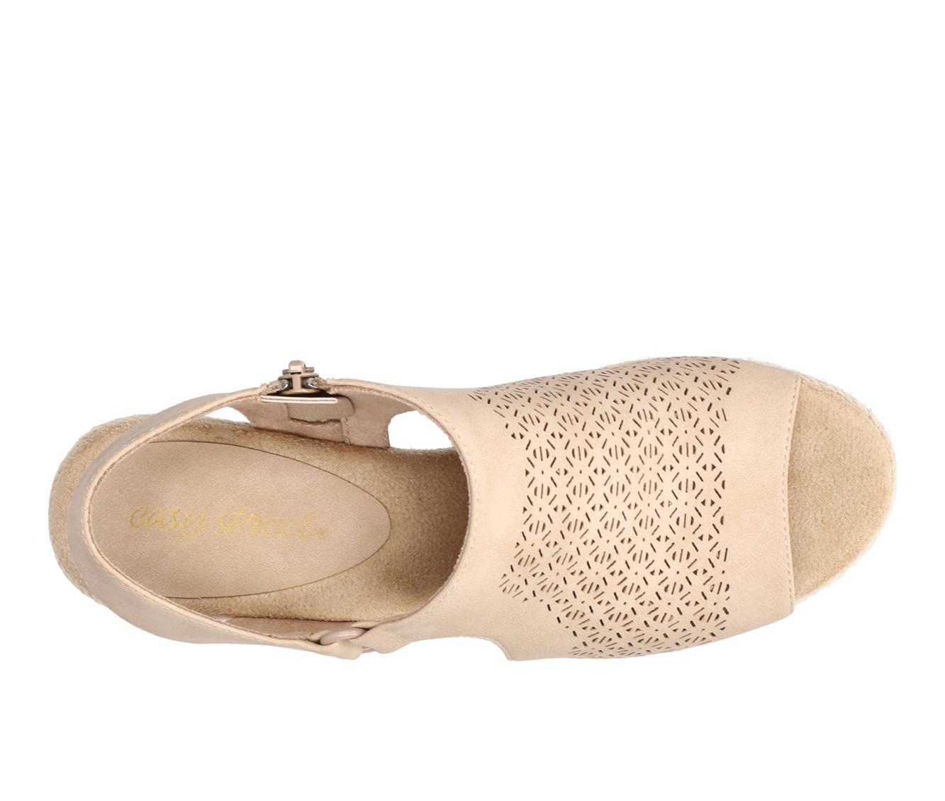 Women's Easy Street Serena Espadrille Wedge Sandals