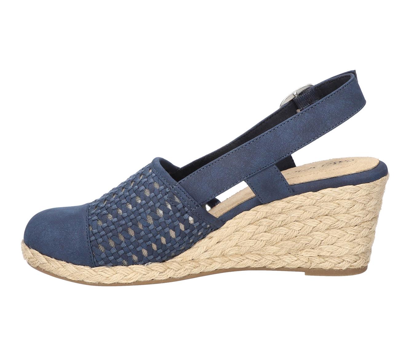 Women's Easy Street Taffy Espadrille Wedges