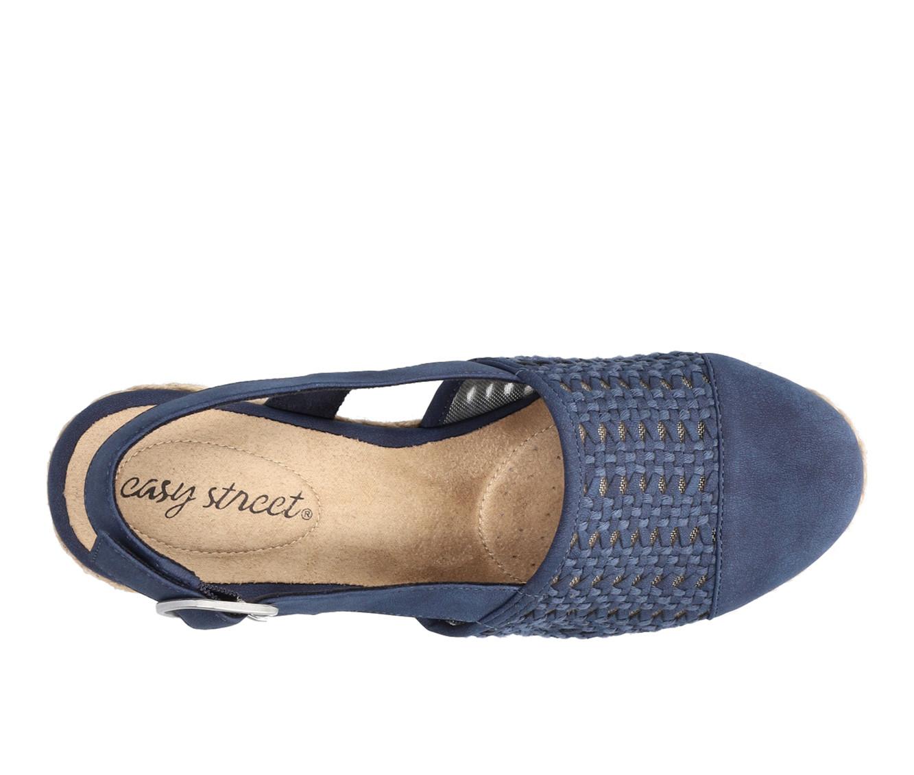 Women's Easy Street Taffy Espadrille Wedges