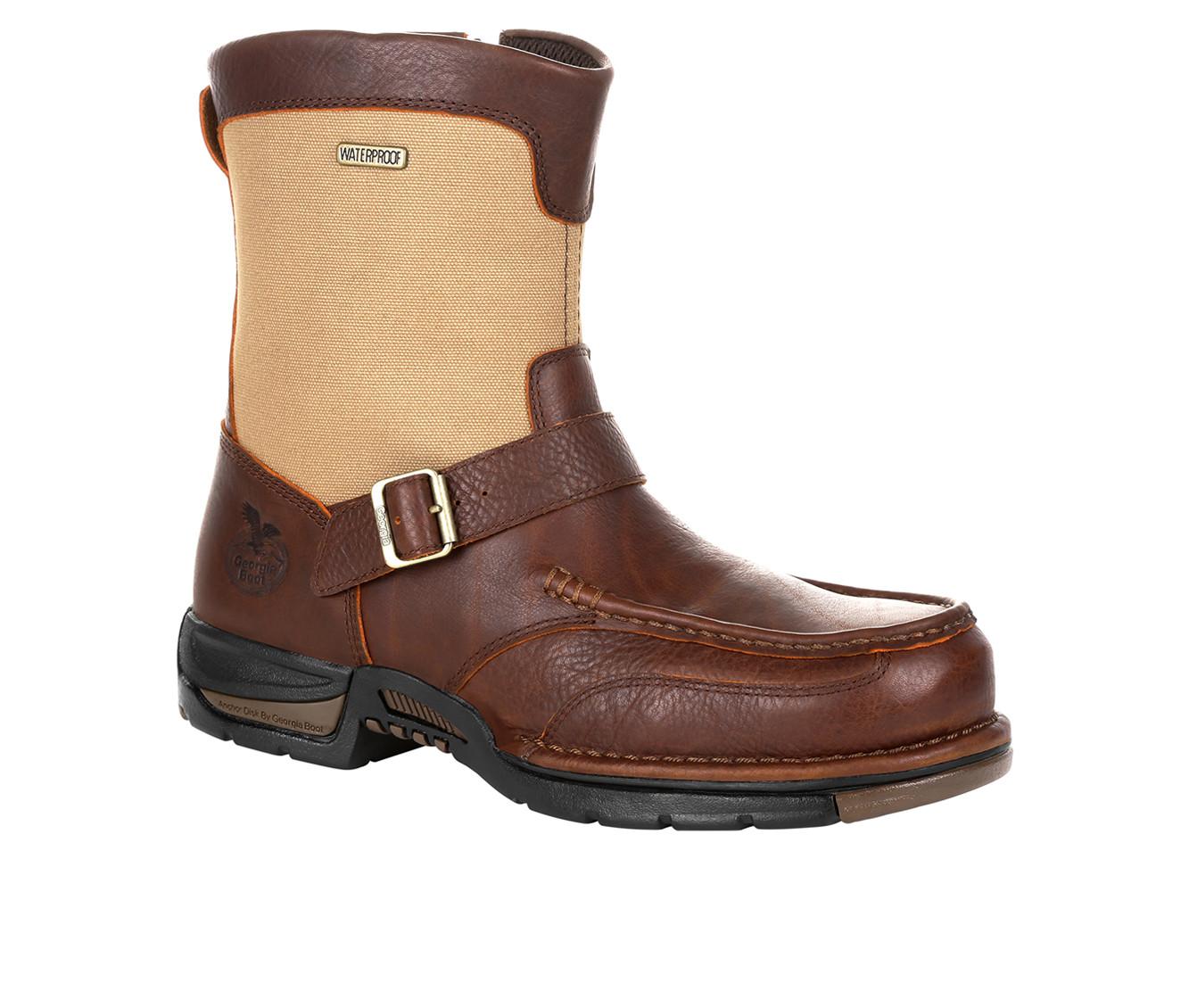 Men's Georgia Boot Athens Waterproof Side-Zip Work Boots