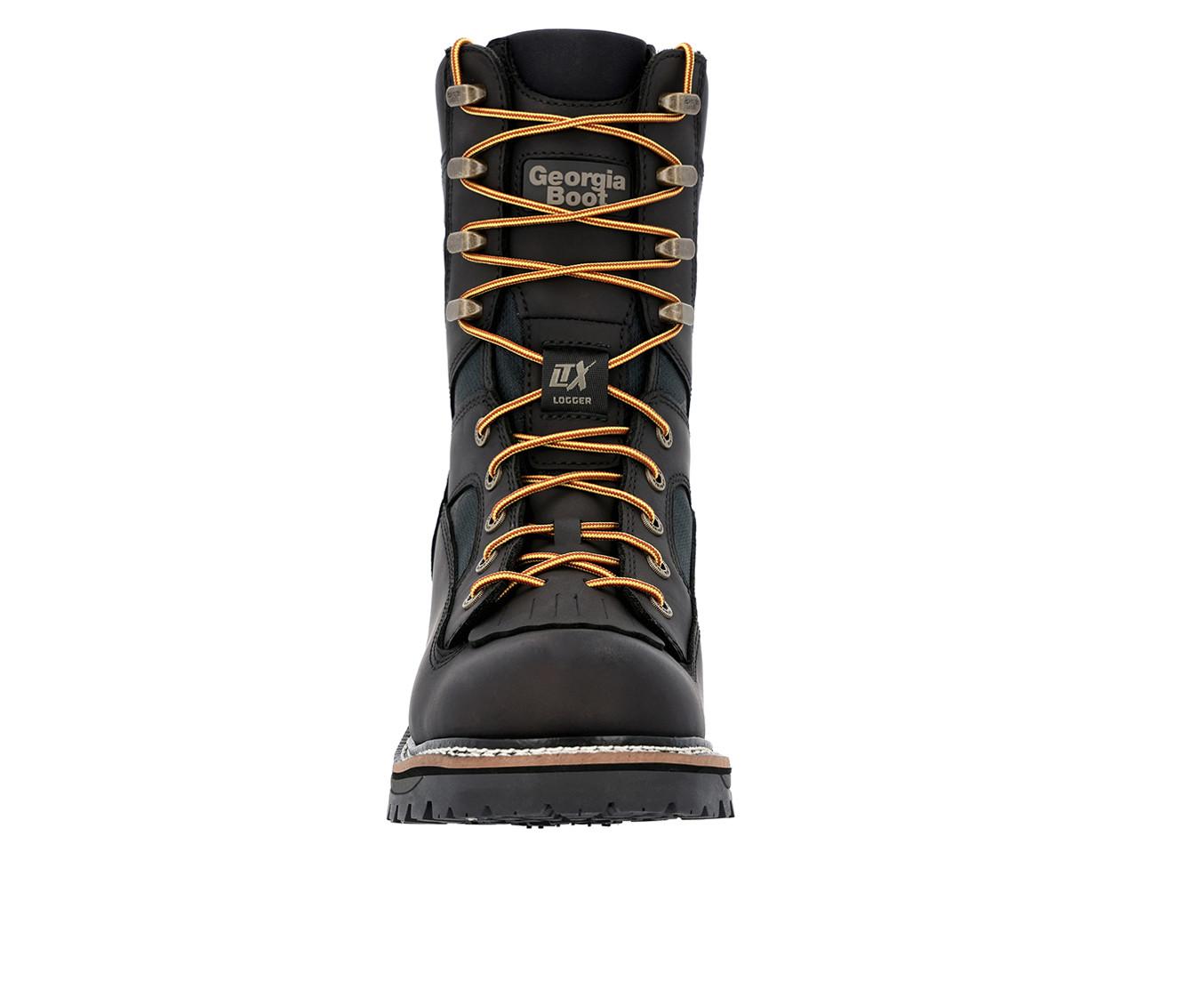 Men's Georgia Boot LTX Logger Composite Toe Waterproof Work Boots