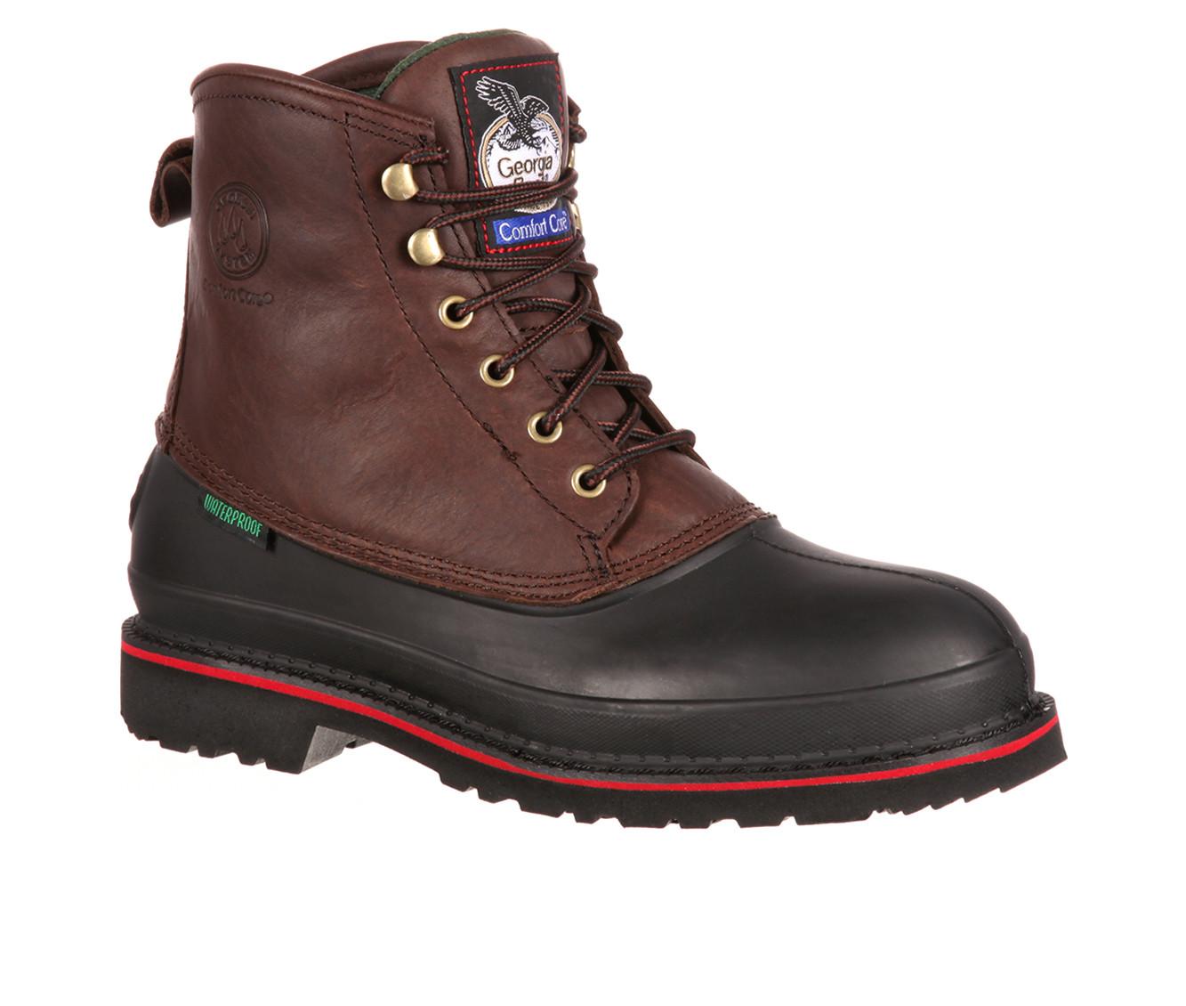 Men's Georgia Boot Muddog Waterproof Steel Toe Work Boots