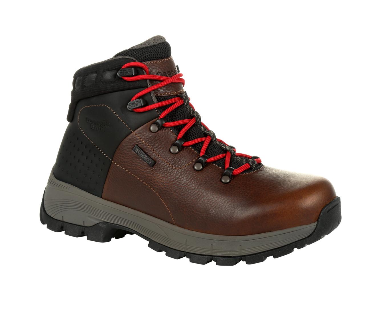 Men's Georgia Boot Eagle Trail Alloy Toe Waterproof Hiker Work Boots