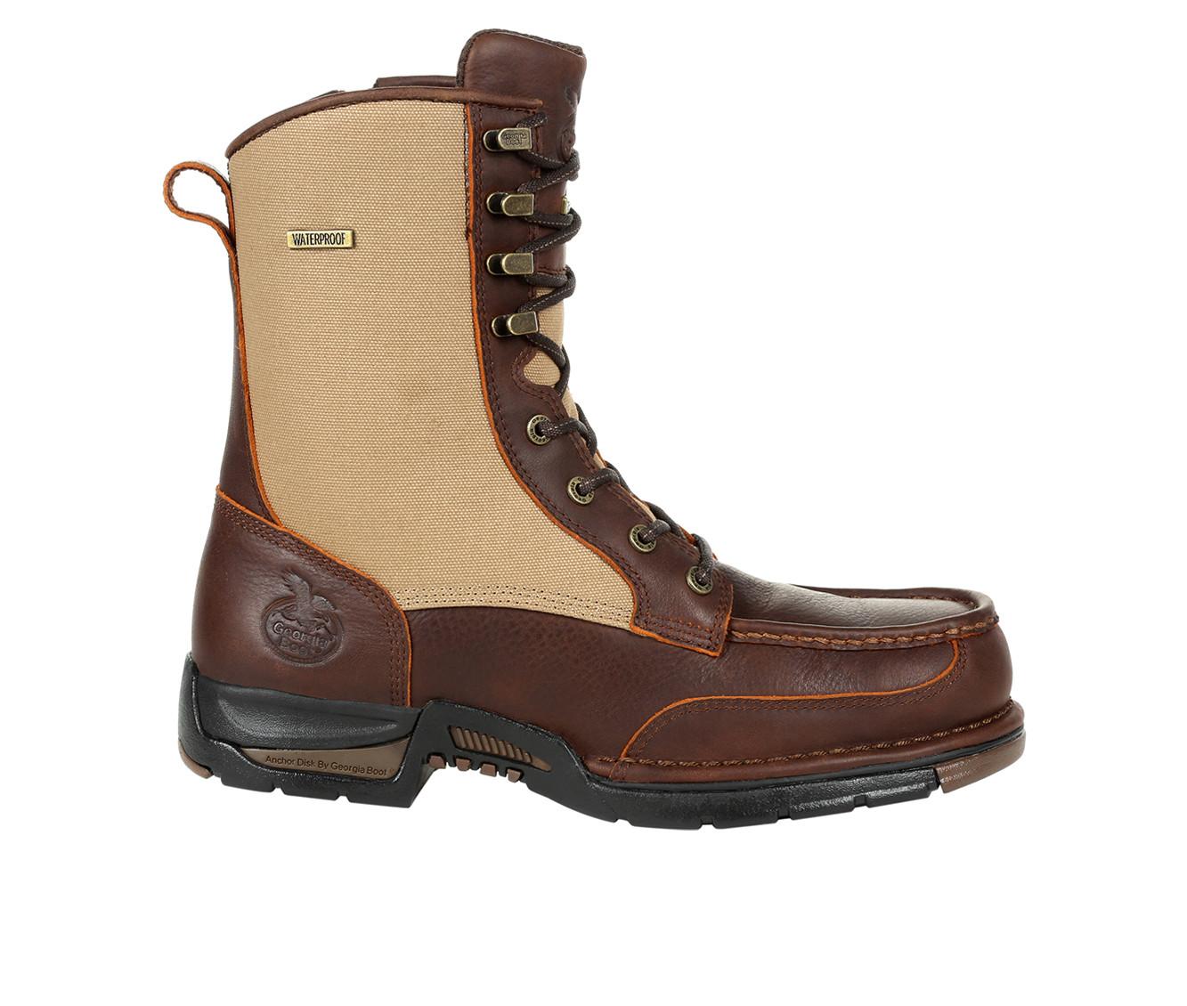 Men's Georgia Boot Athens Waterproof Side-Zip Upland Work Boots