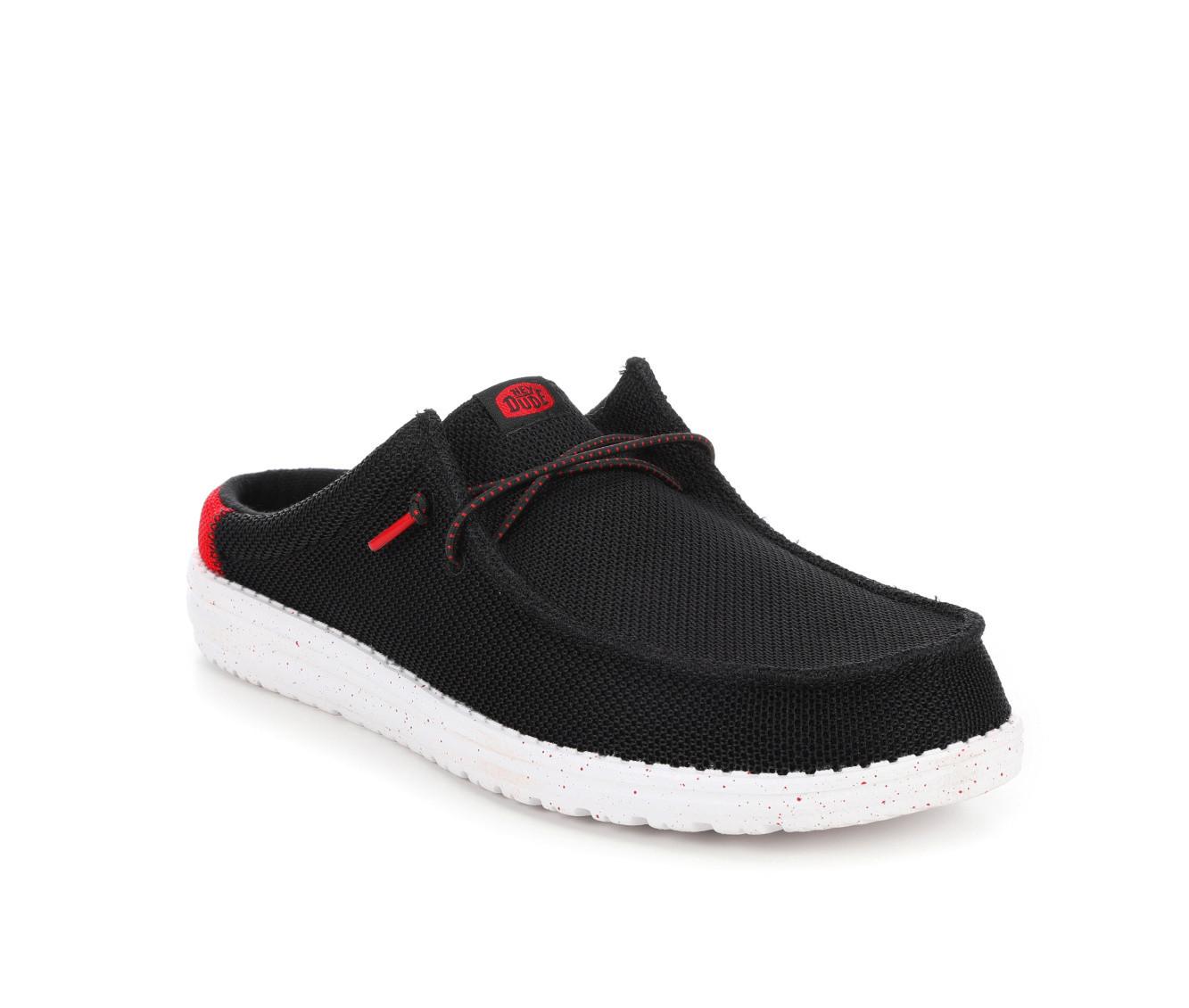Men's HEYDUDE Wally Slip Varsity Jersey-M Casual Shoes