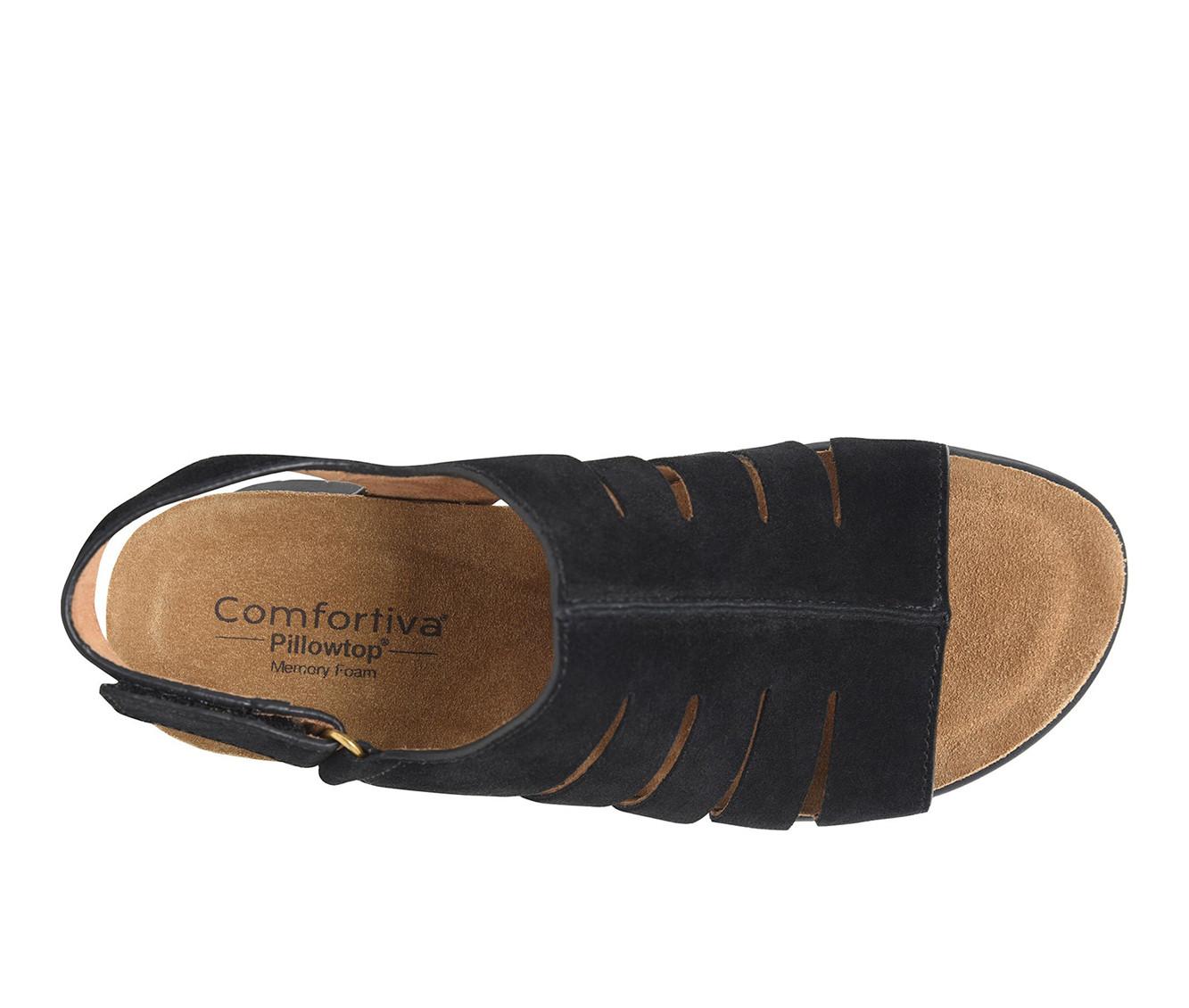 Women's Comfortiva Scottie Wedge Sandals