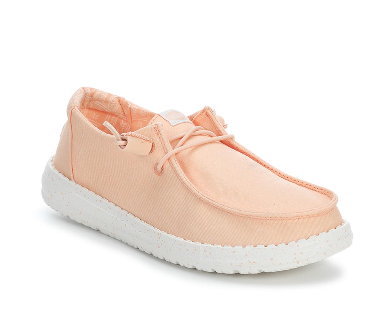 Women's HEYDUDE Wendy Stretch Canvas Casual Shoes