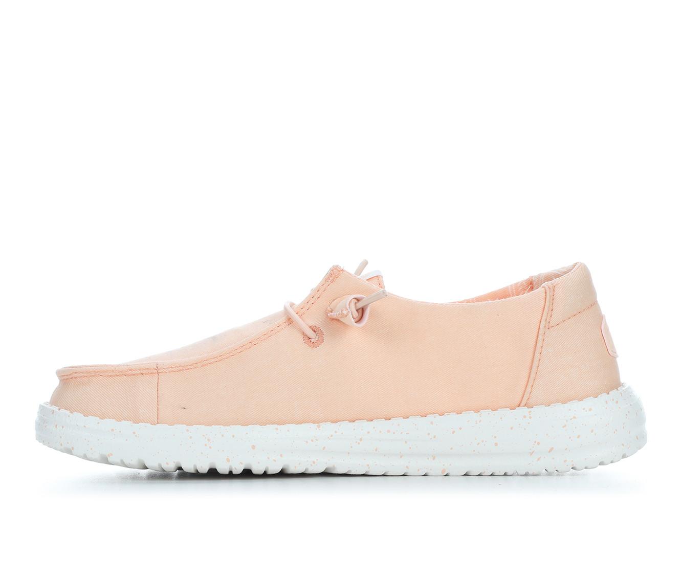 Women's HEYDUDE Wendy Stretch Canvas Casual Shoes
