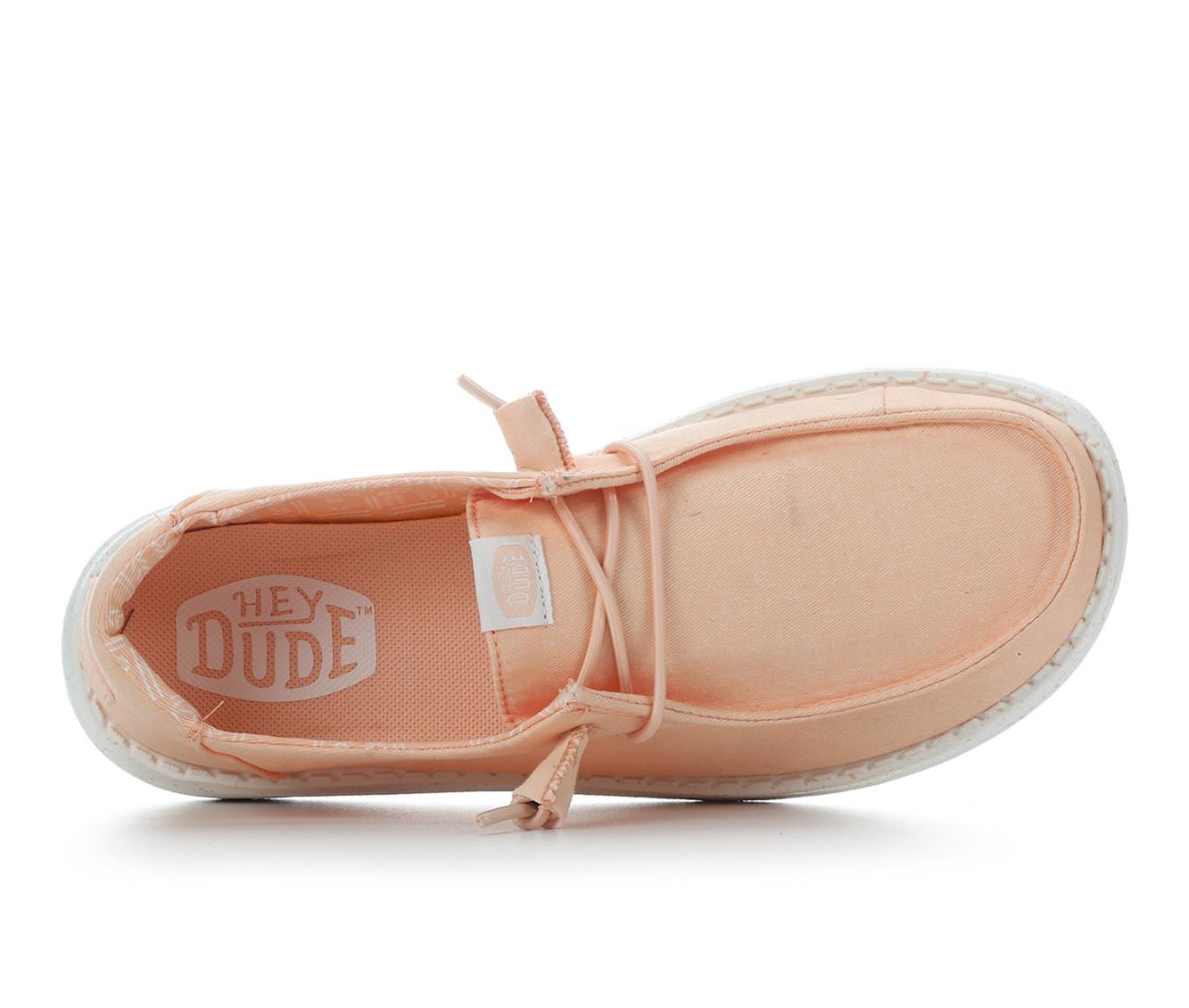 Women's HEYDUDE Wendy Stretch Canvas Casual Shoes