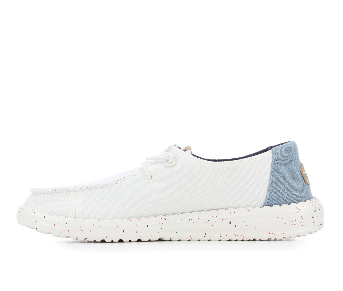 Women's HEYDUDE Wendy Americana Splatter Casual Shoes