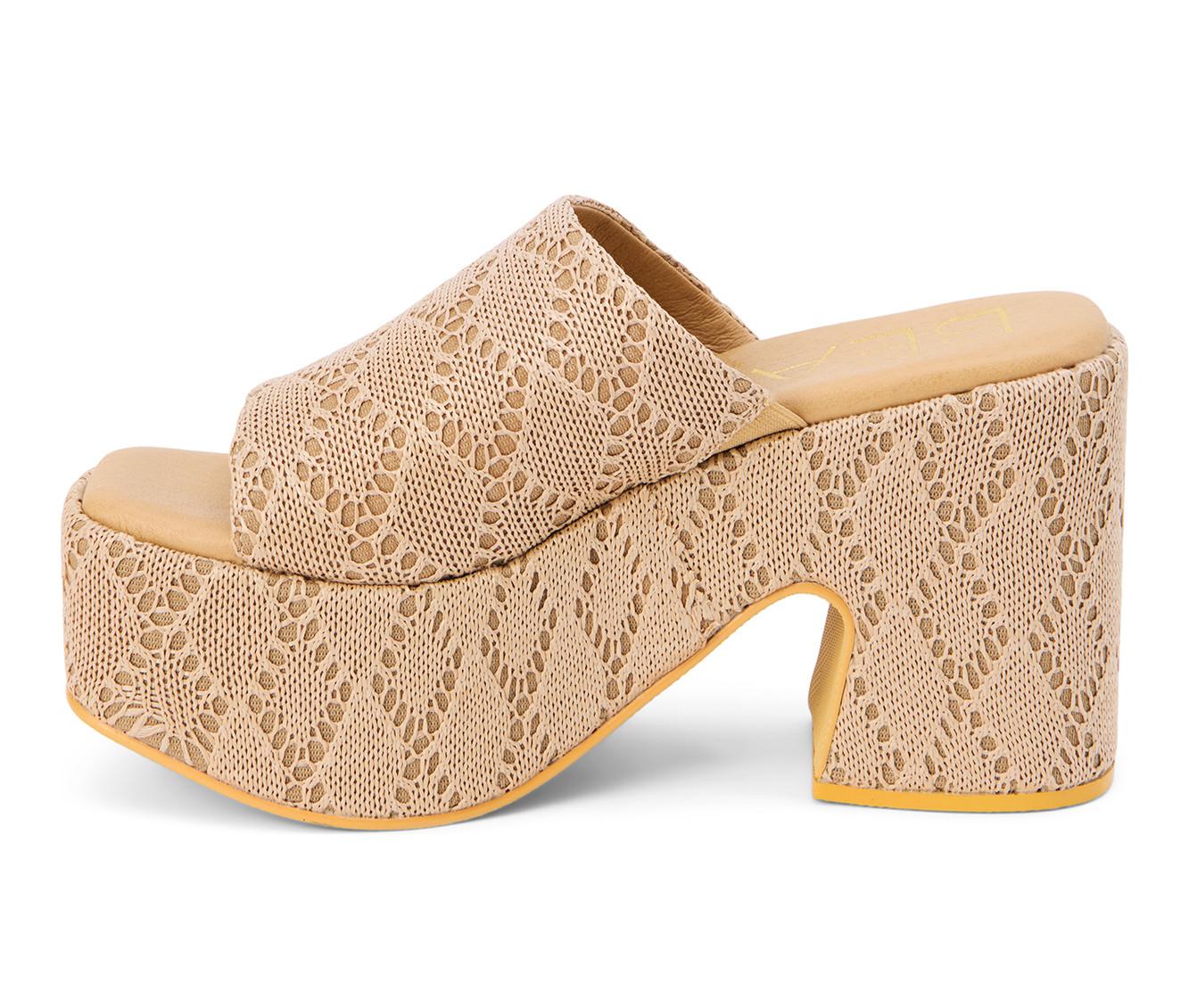 Women's Beach by Matisse Como Platform Wedge Sandals