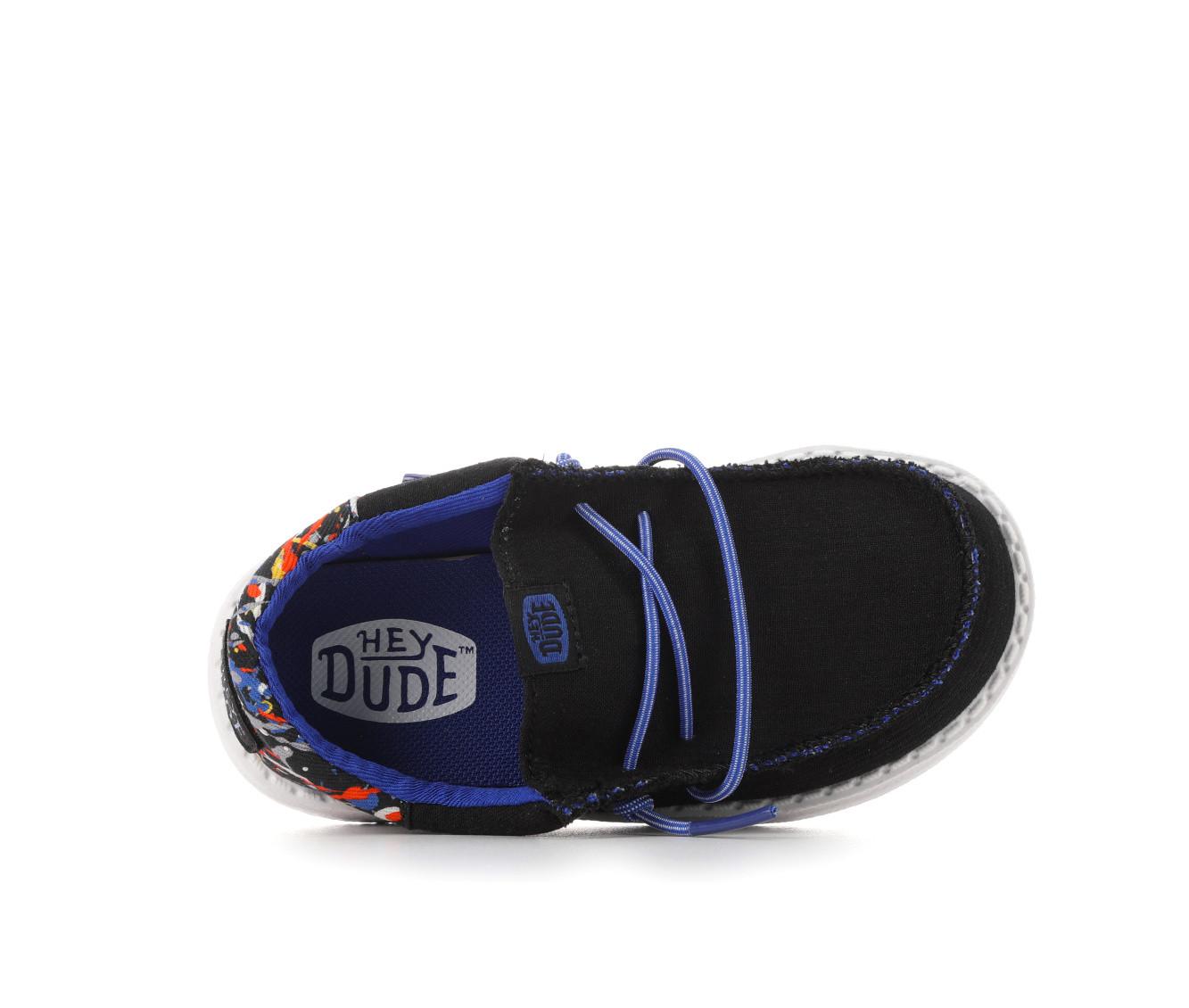 Boys' HEYDUDE Toddler Wally Funk Splatter Casual Shoes