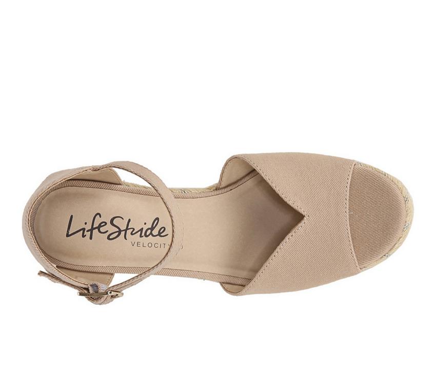 Women's LifeStride Tess Espadrille Wedge Sandals