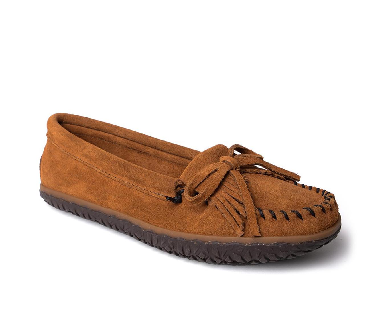 Women's Minnetonka Kilty Tread Moccasins