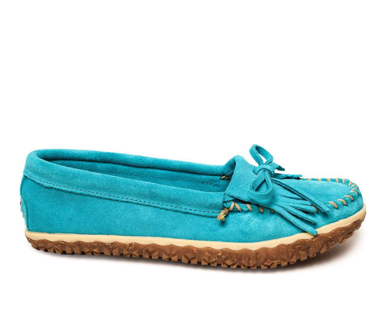 Women's Minnetonka Kilty Tread Moccasins