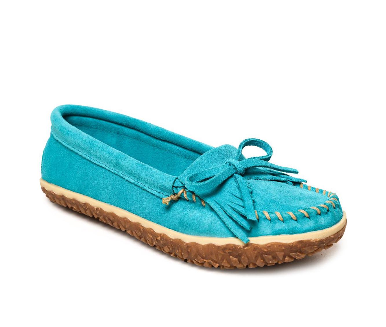 Women's Minnetonka Kilty Tread Moccasins