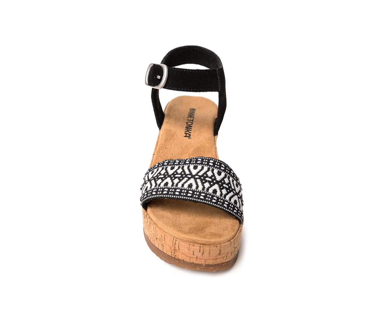 Women's Minnetonka Patrice Wedge Platform Sandals