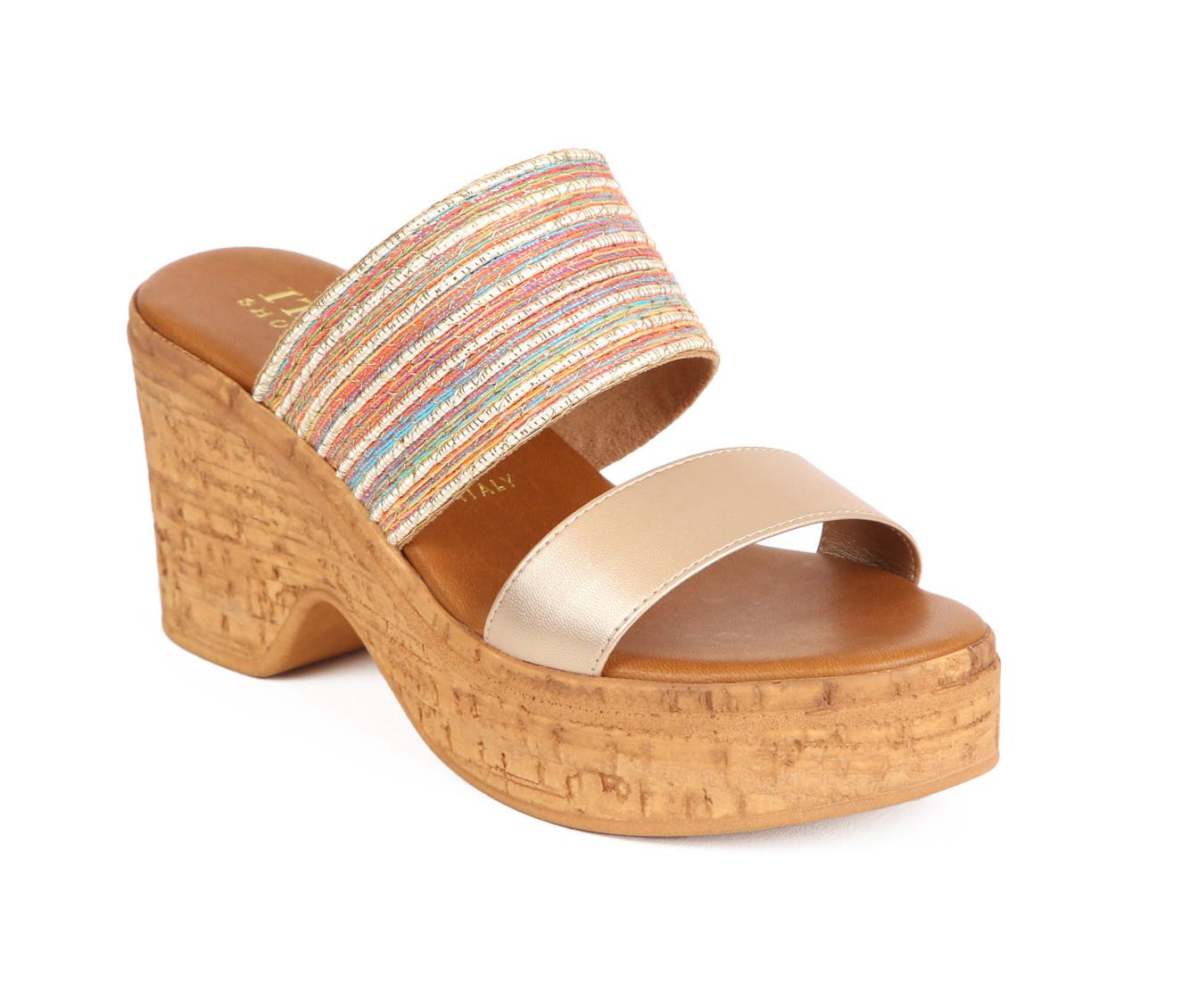 Women's Italian Shoemakers Trissa Wedges