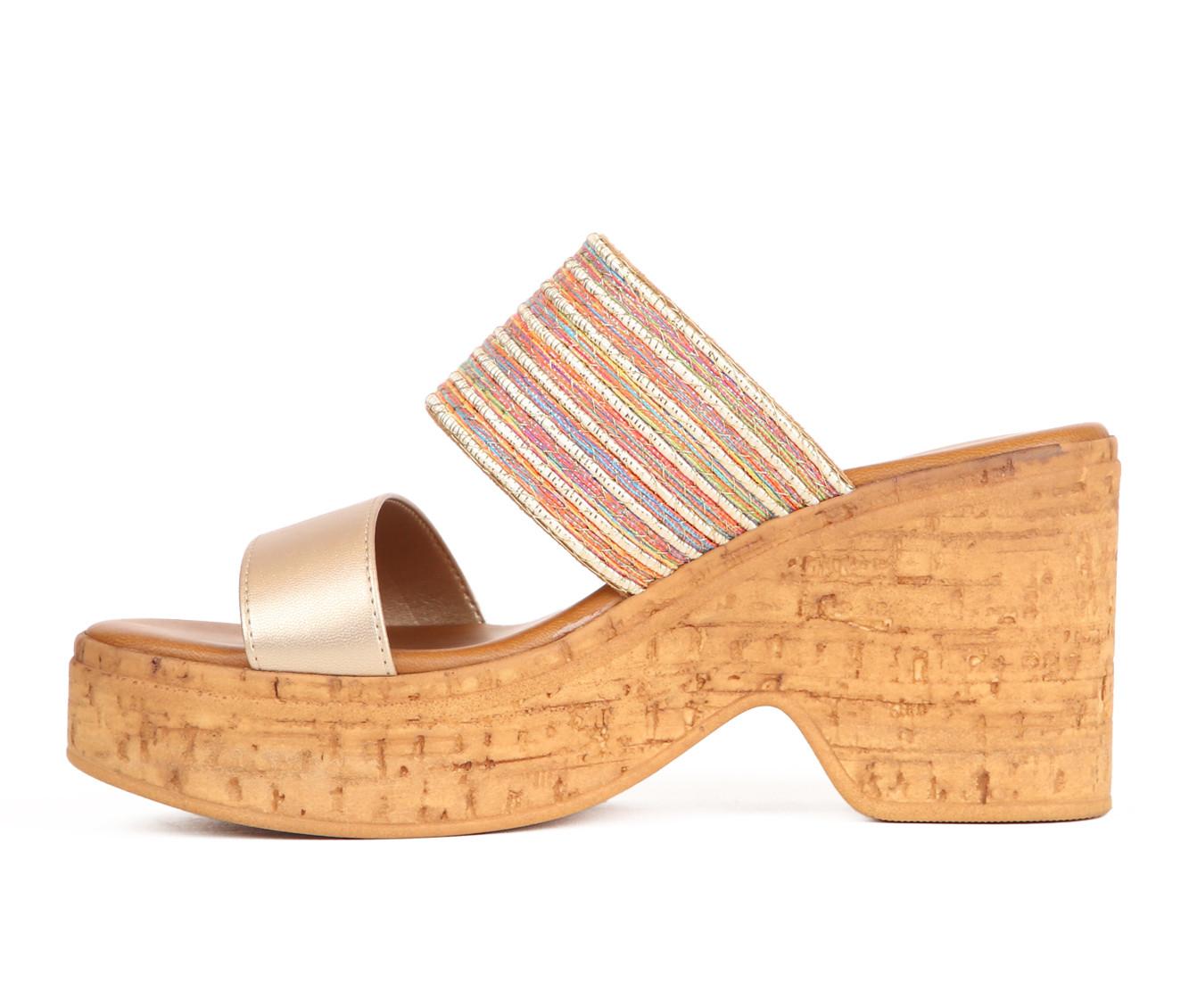 Women's Italian Shoemakers Trissa Wedges