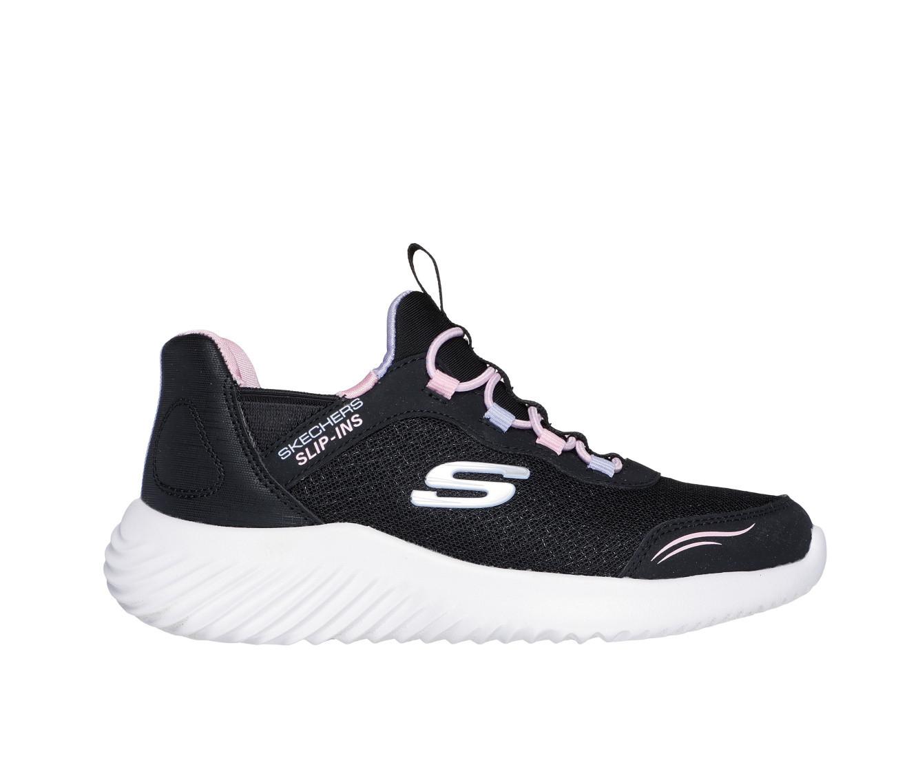 Girls' Skechers Girls Skechers Bounder Simple Cute Slip-Ins Running Shoes