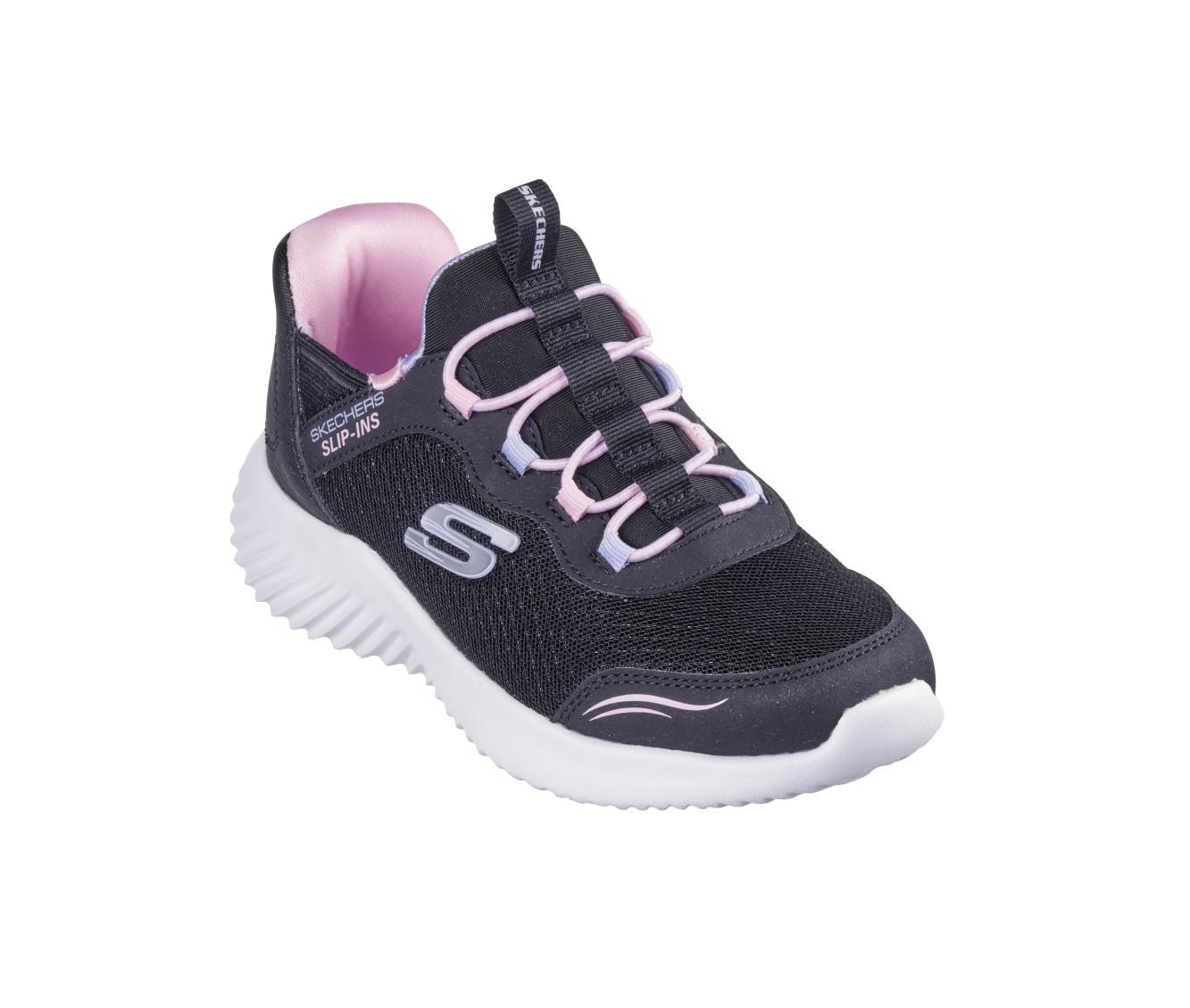 Girls' Skechers Girls Skechers Bounder Simple Cute Slip-Ins Running Shoes