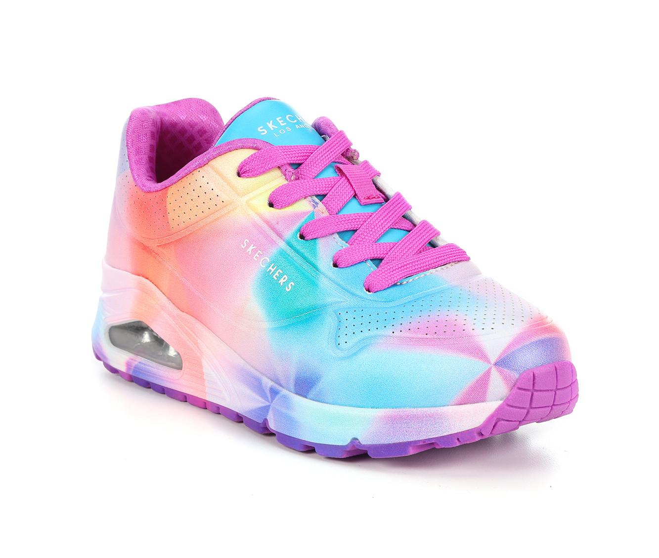 Girls' Skechers Street Little Kid & Big Kid Uno Gen 1 Kaleidoscope Sneakers