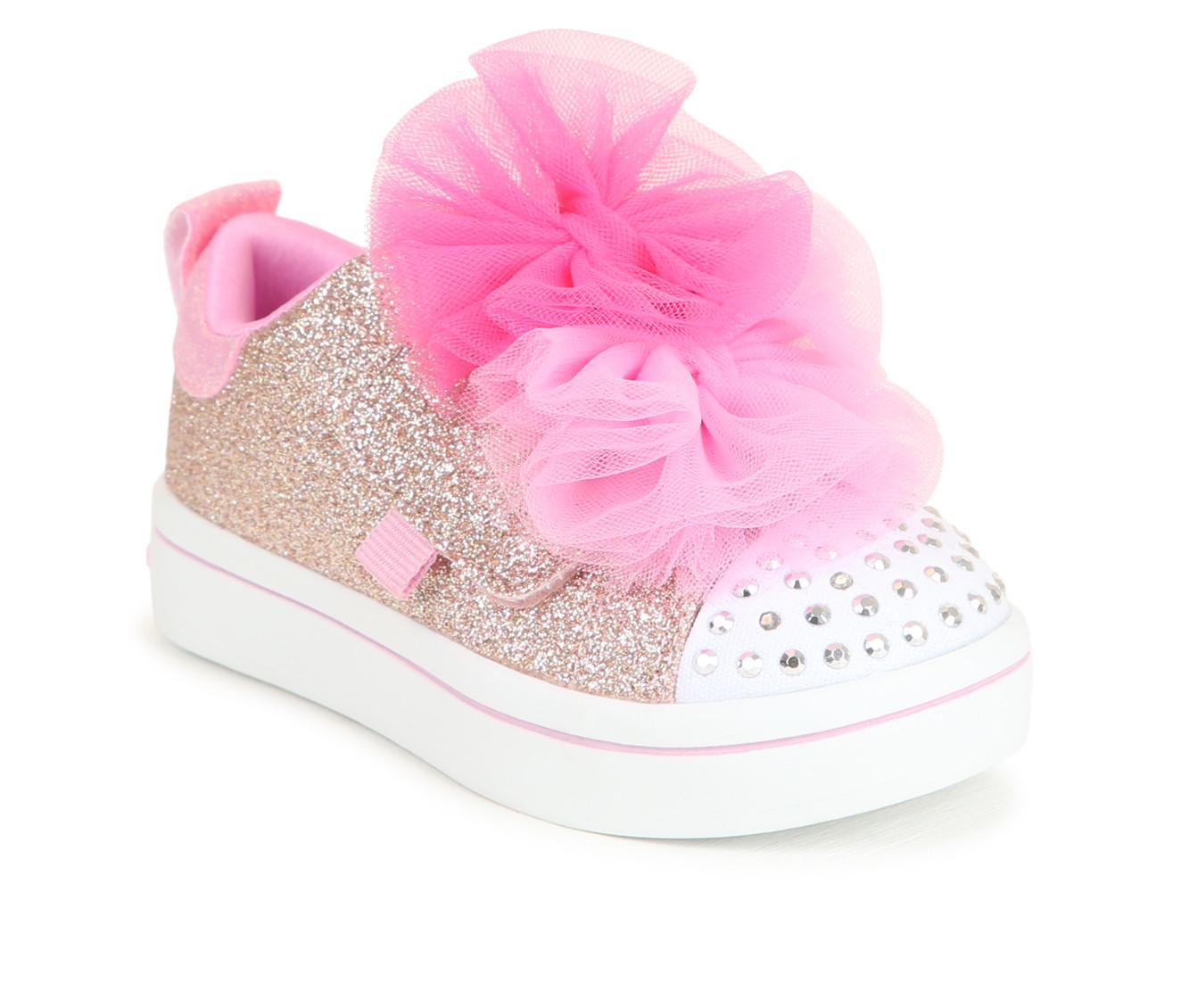 Girls' Skechers Toddler Twi-Lites 2.0 Glitter Slip-On Sneakers