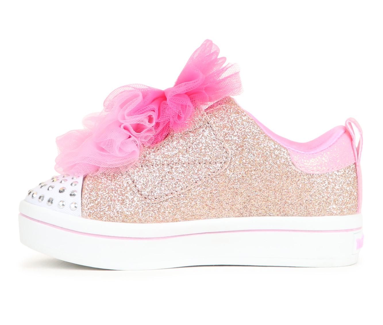 Girls' Skechers Toddler Twi-Lites 2.0 Glitter Slip-On Sneakers