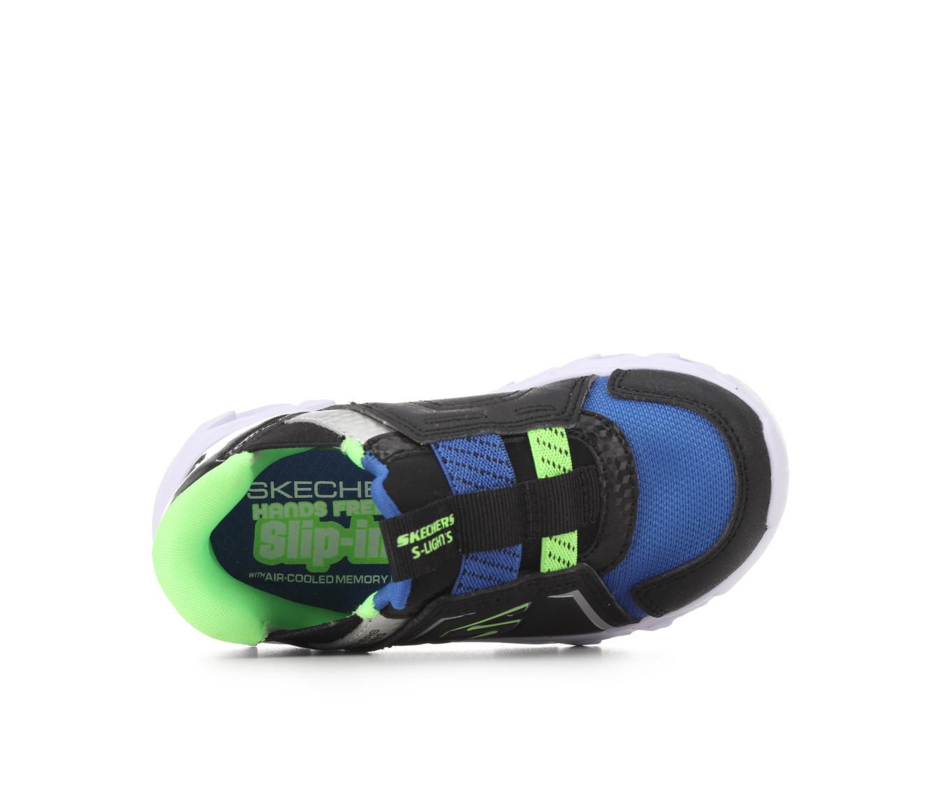 Boys' Skechers Toddler Slip On Hypno Flash Light-Up Shoes