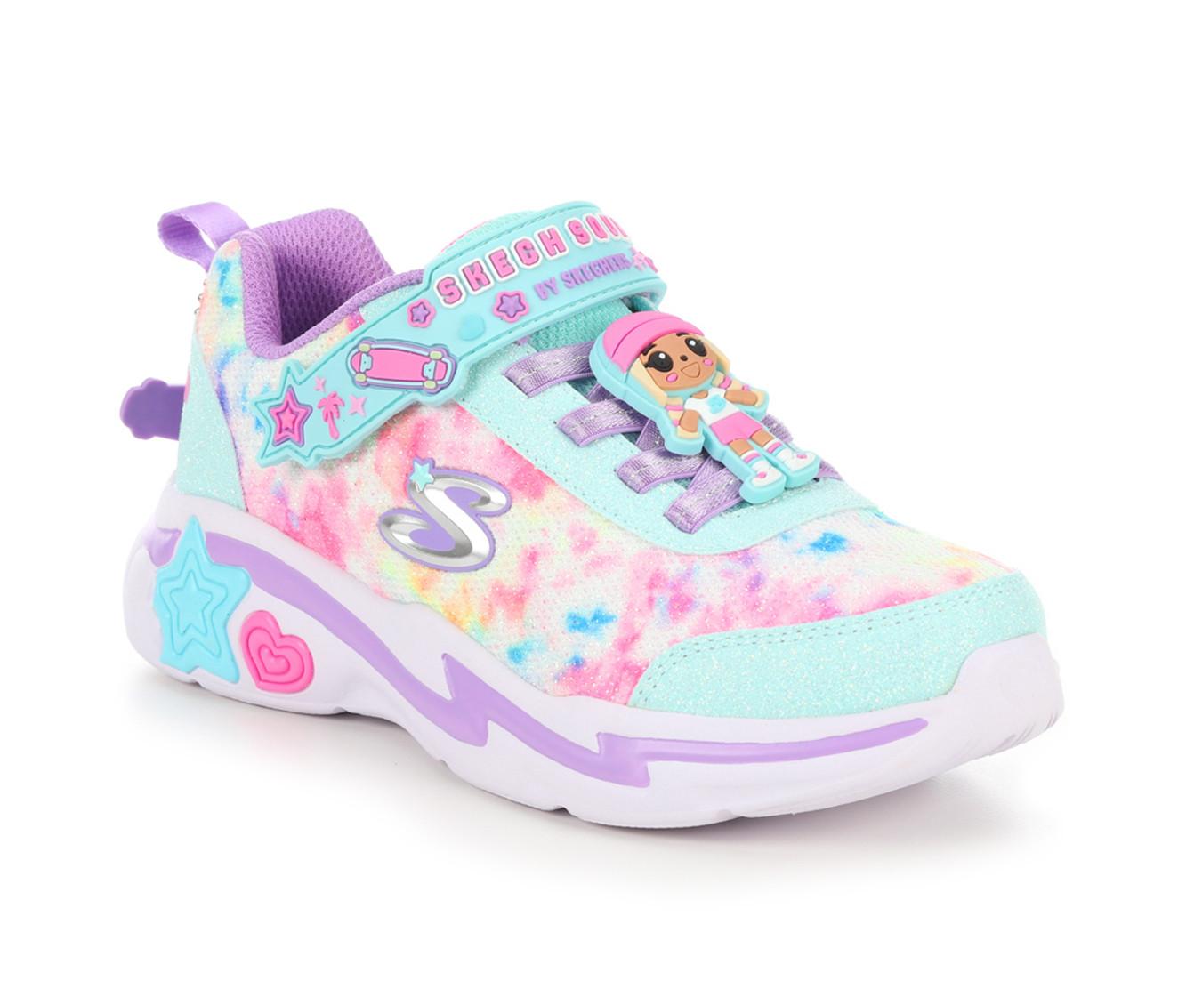 Girls' Skechers Little Kid & Big Kid Snuggle Sneaks Running Shoes