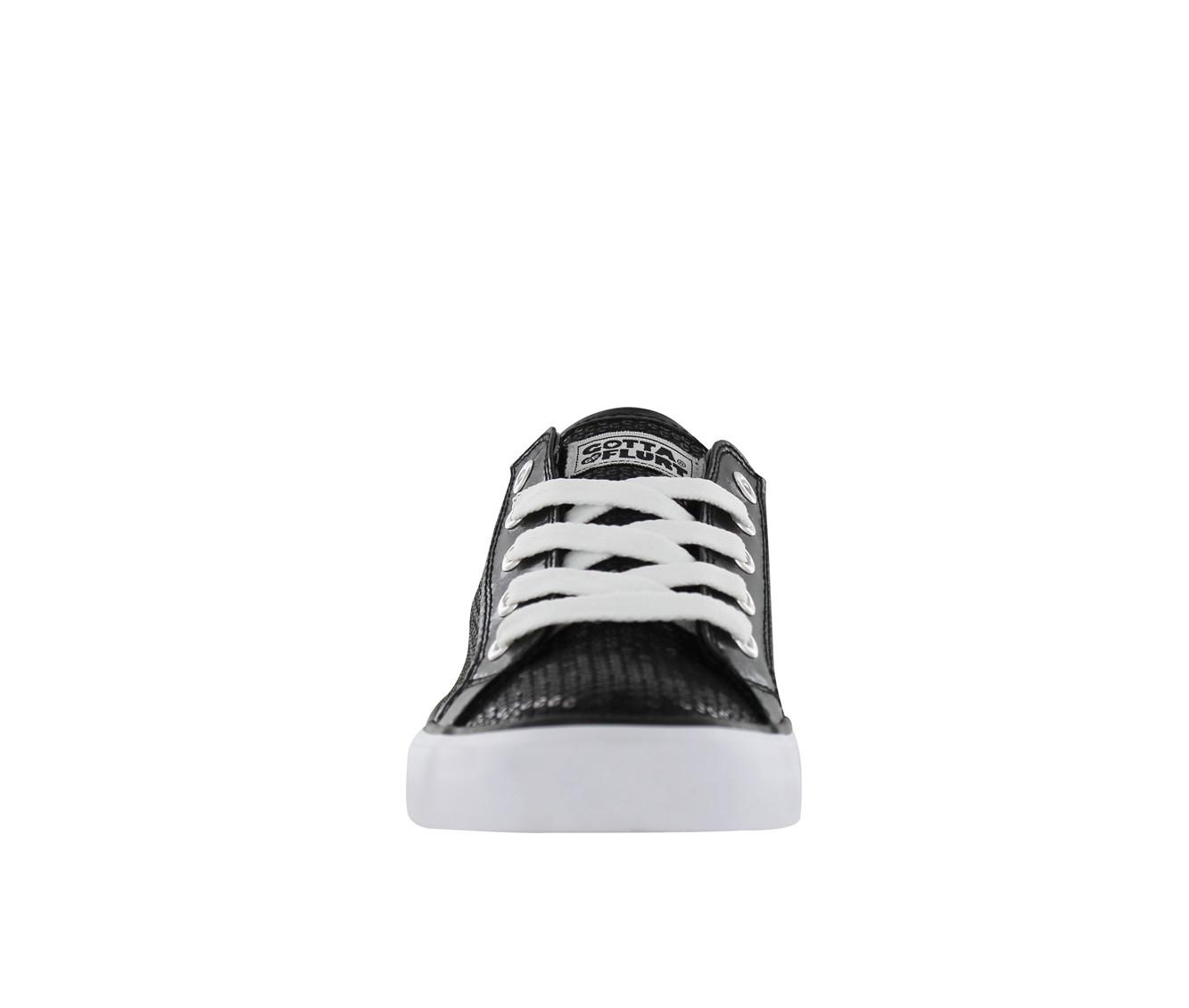 Gotta flurt black sequin on sale sneakers