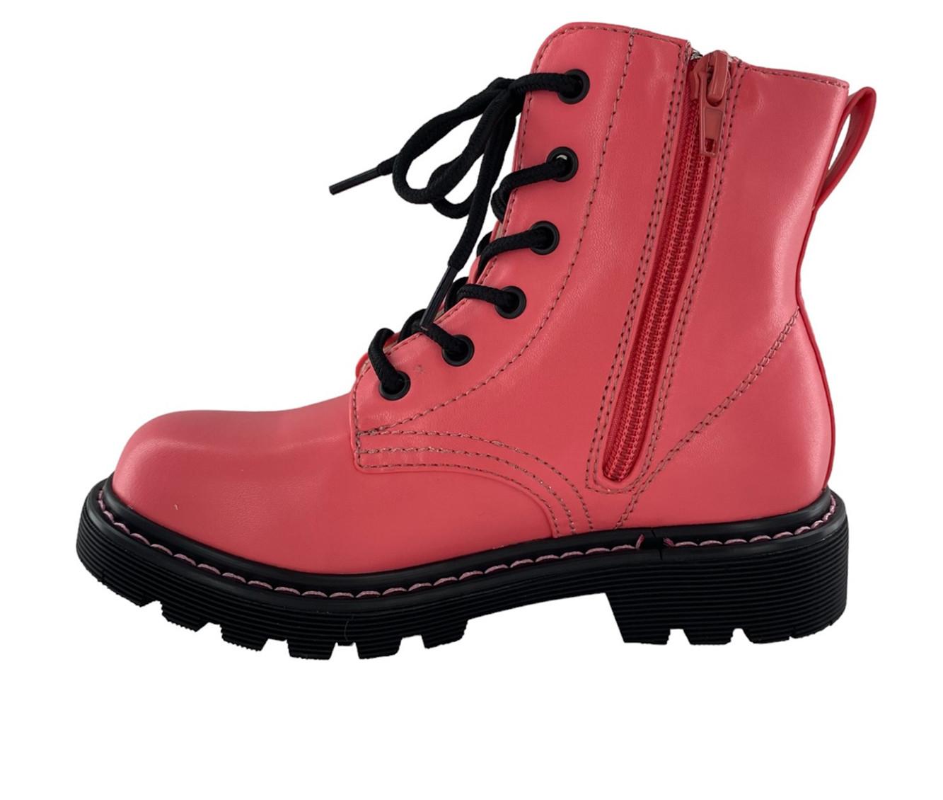 Girls' Gotta Flurt Little Kid & Big Kid Lori Short Shaft Combat Boot