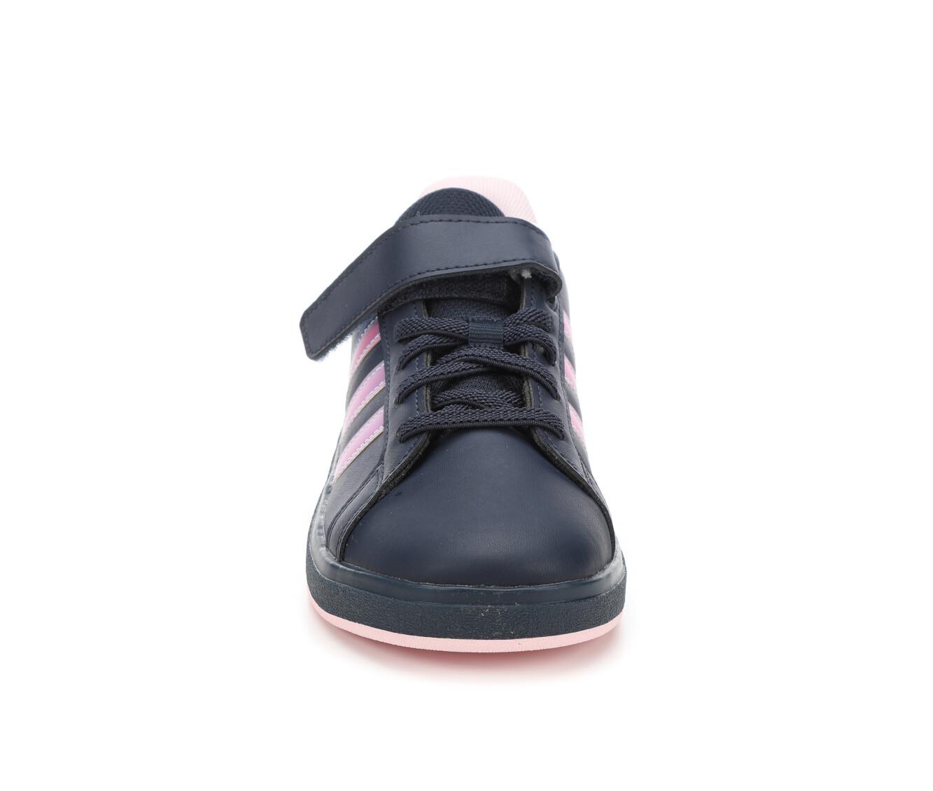 Girls' Adidas Little Kid Grand Court 2.0 EL C Sneakers