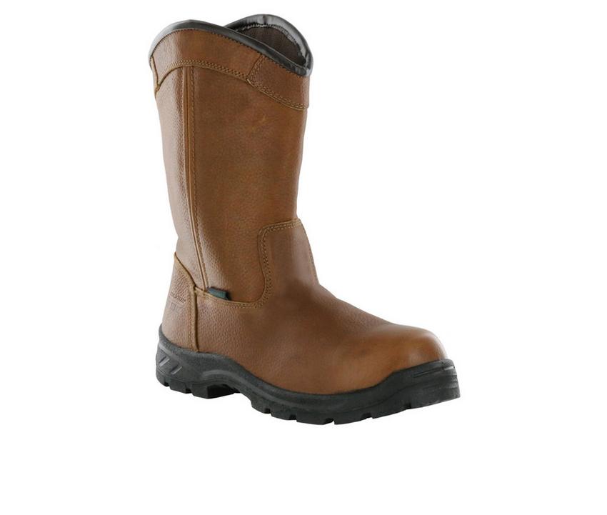 Men's Nord Trail Big Welly Safety Toe Waterproof Western Leather Work Boot