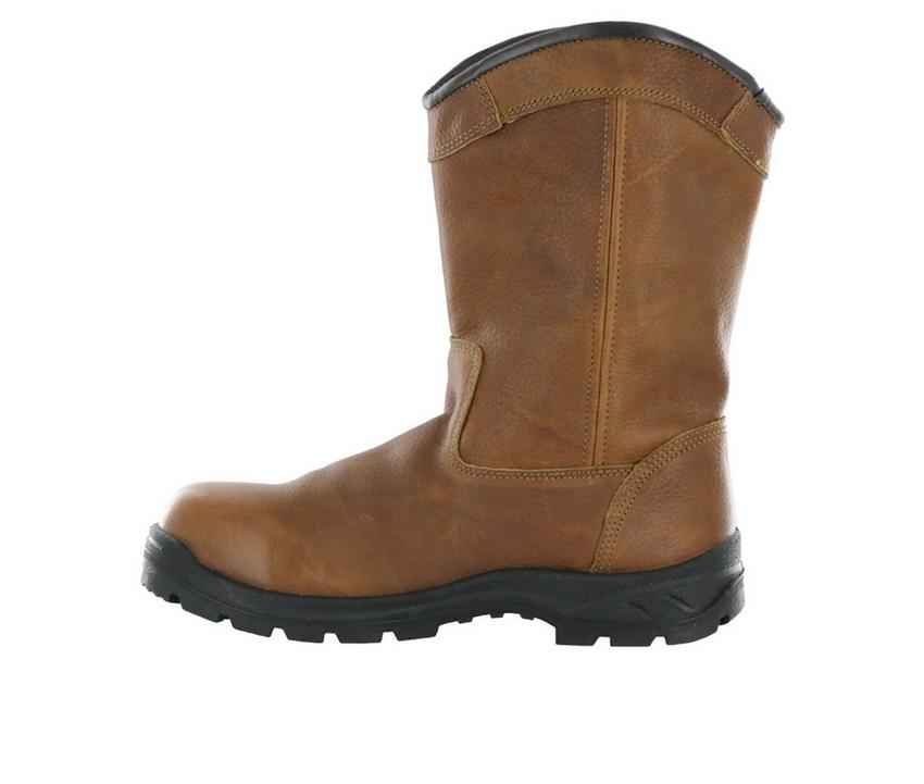 Men's Nord Trail Big Welly Safety Toe Waterproof Western Leather Work Boot