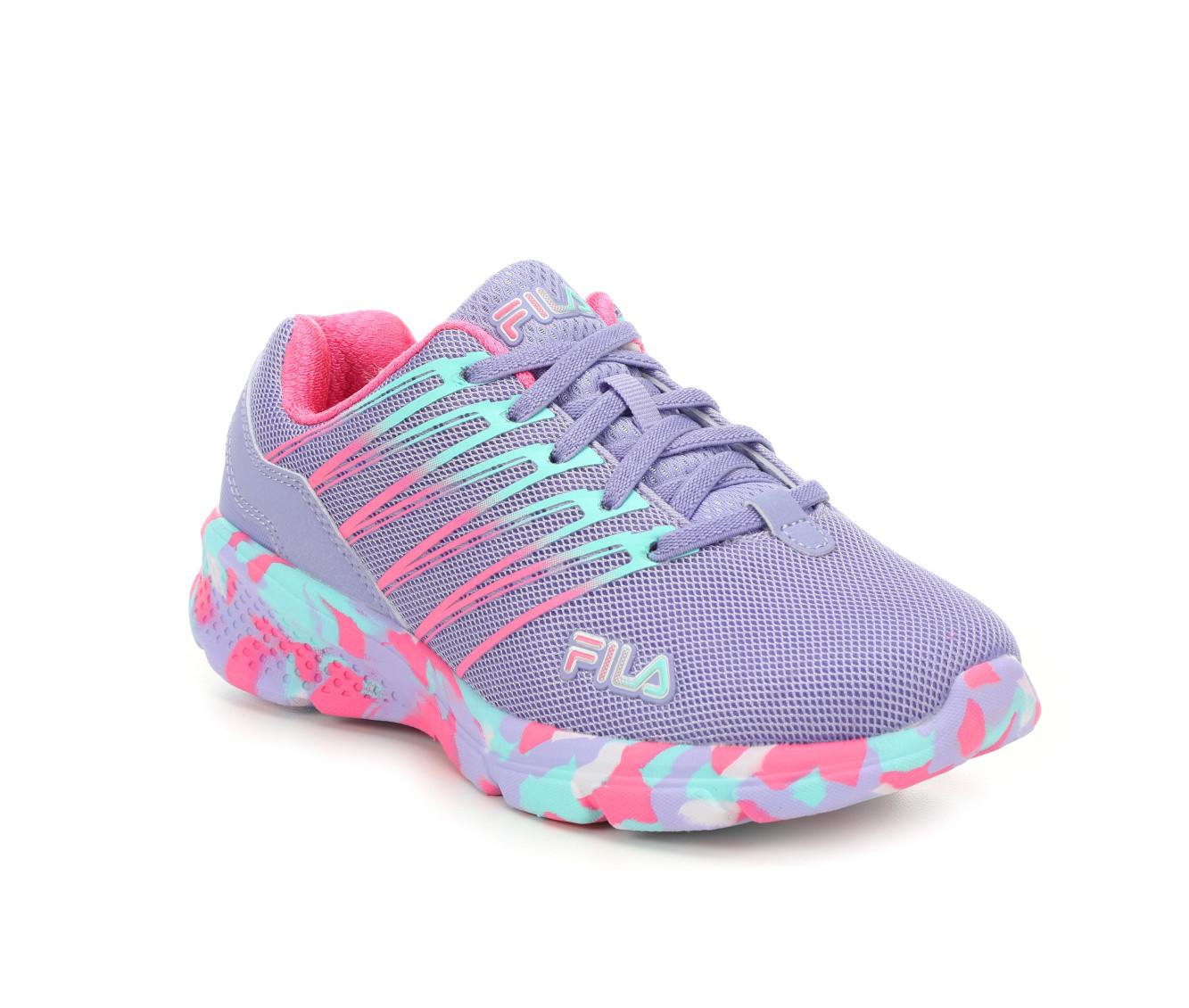 Girls' Fila Little Kid & Big Kid Wanderun 2 Mashup Bungee Running Shoes