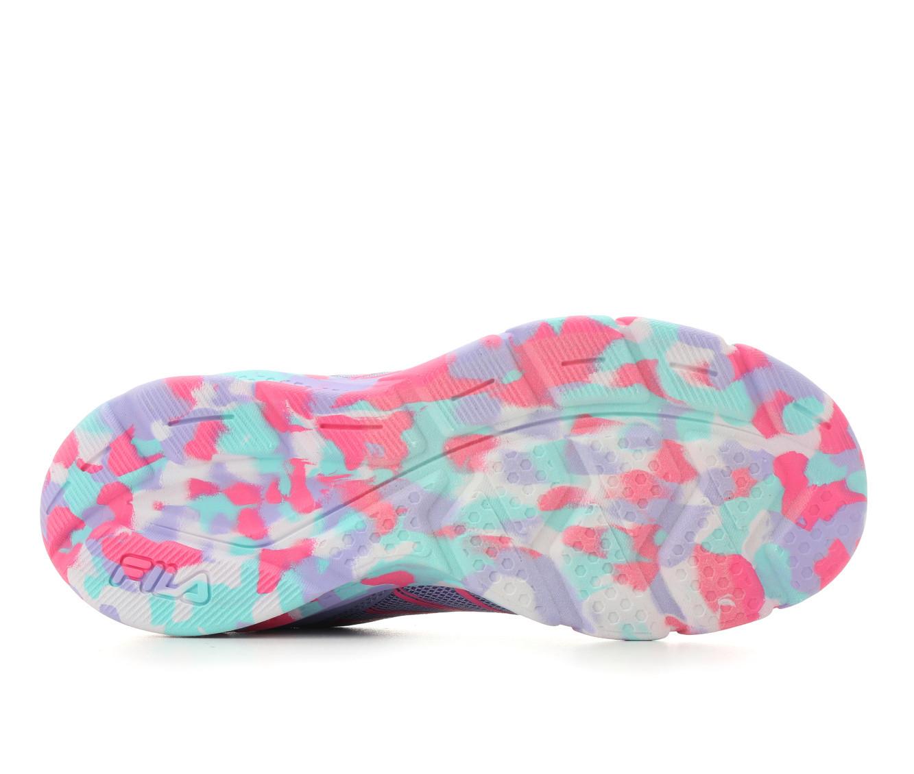 Girls' Fila Little Kid & Big Kid Wanderun 2 Mashup Bungee Running Shoes