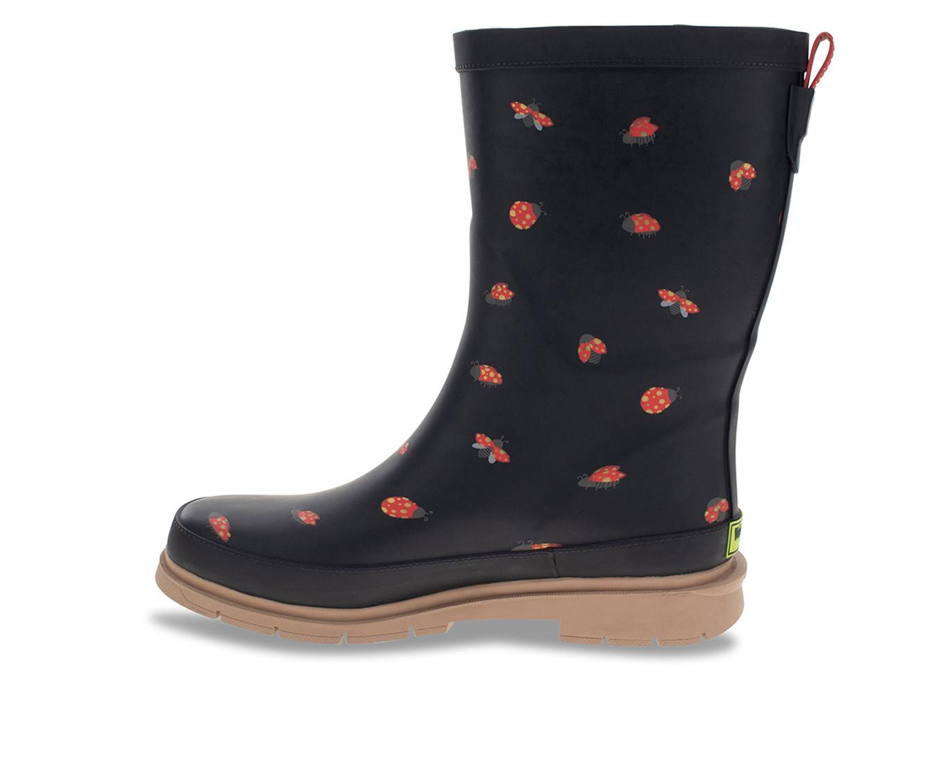 Women's Western Chief Lucky Ladybug Mid Rain Boots