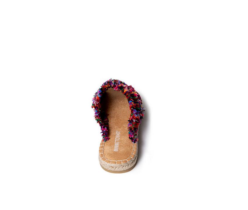 Women's Minnetonka Pearle Crossband Sandals