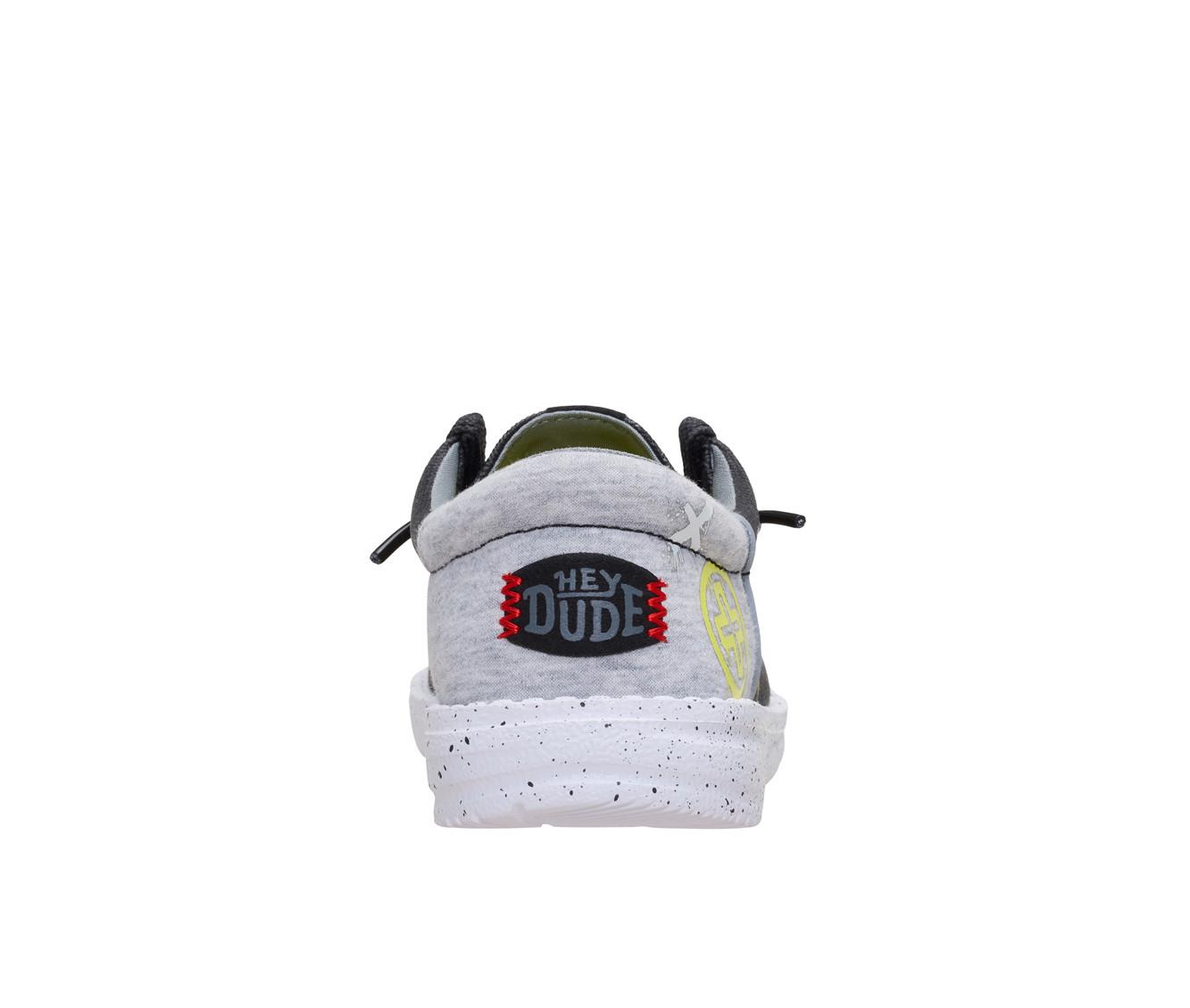Boys' HEYDUDE Little Kid & Big Wally Funk Graffiti Casual Shoes