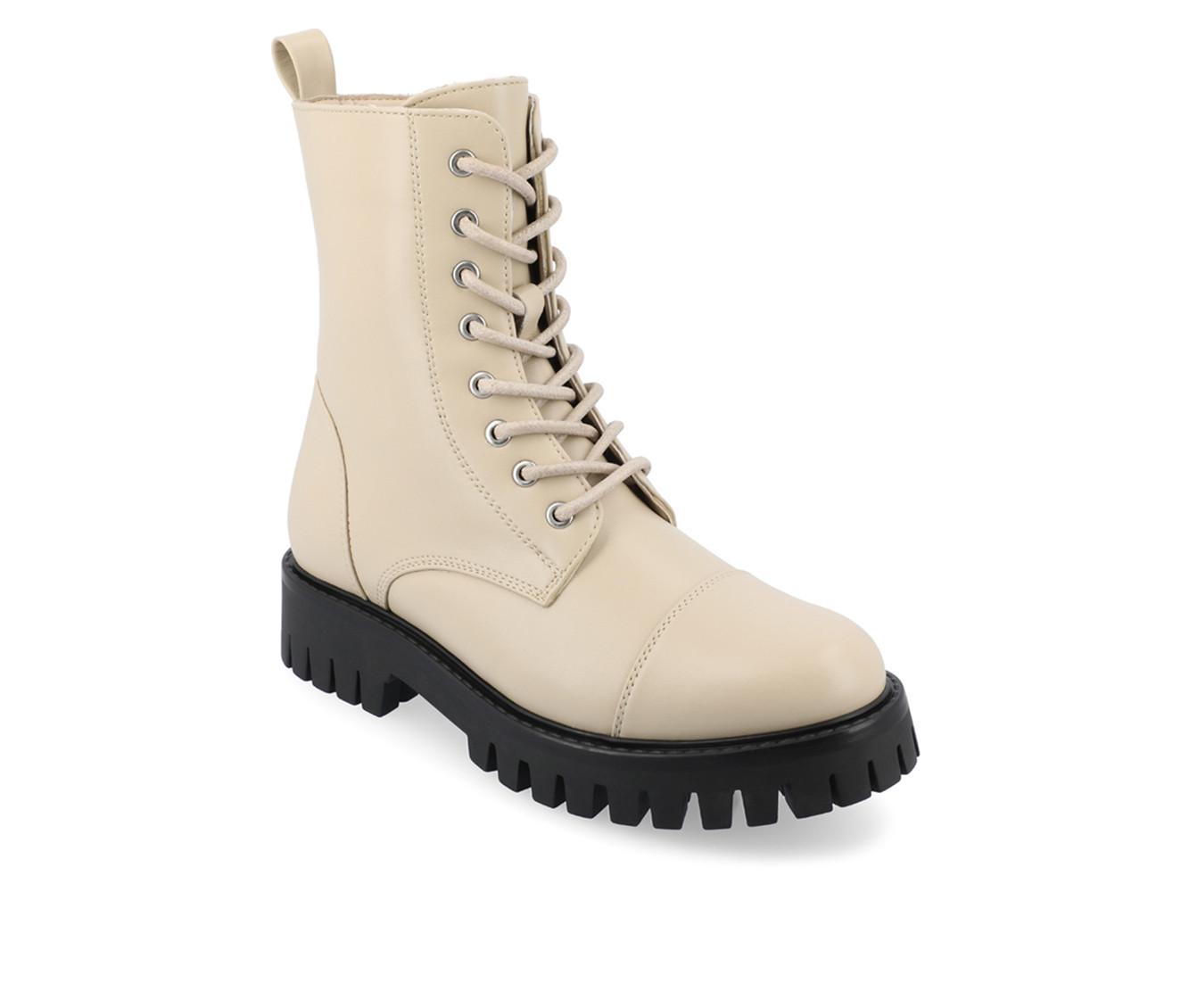 Women's Journee Collection Aaley Combat Boots