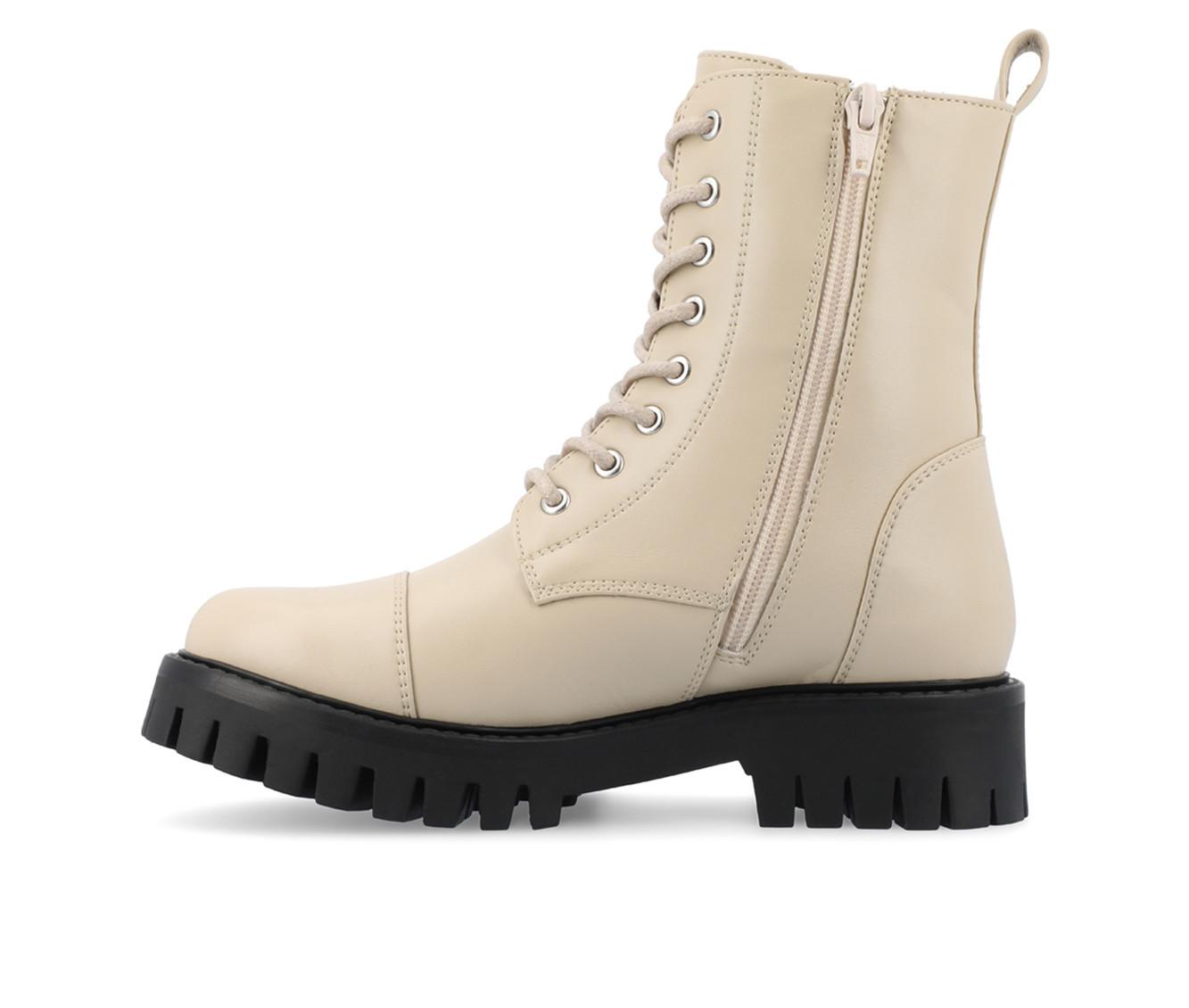 Women's Journee Collection Aaley Combat Boots