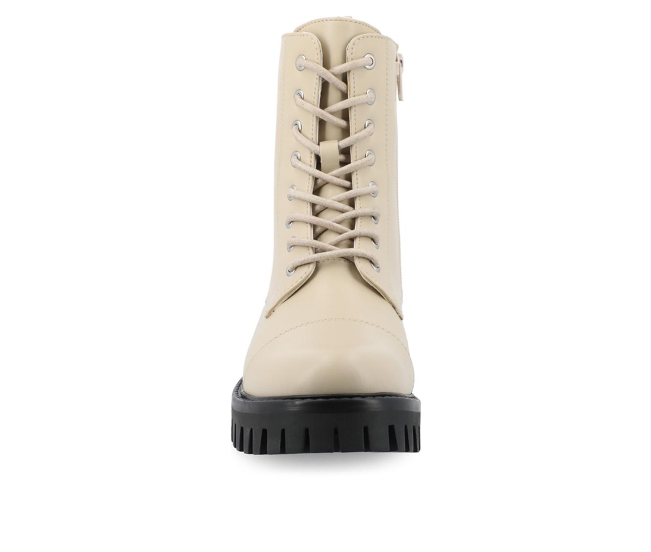 Women's Journee Collection Aaley Combat Boots